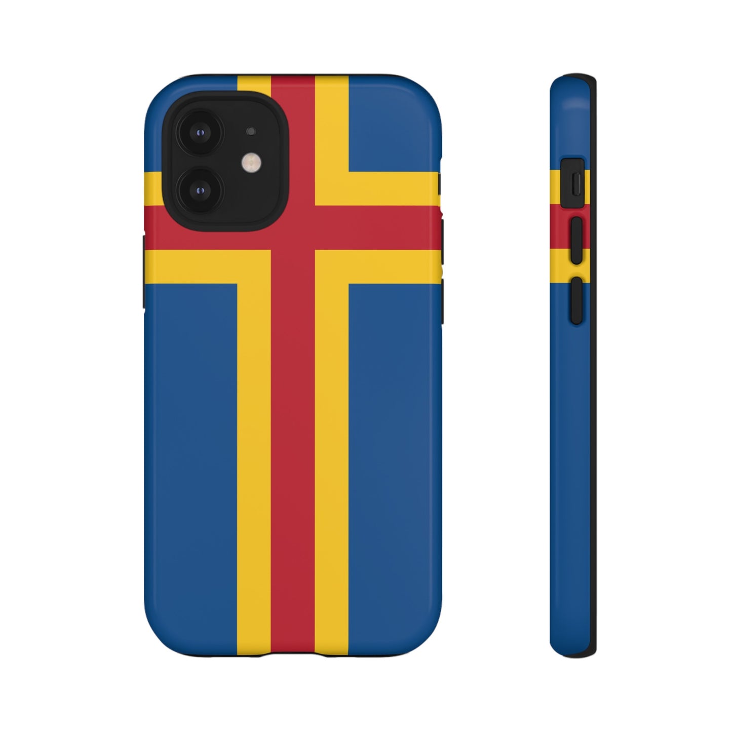 Aland Islands (Finland) Flag Phone Case | iPhone 15 Plus/ Pro, 14, 13, 12| Google Pixel 7, Pro, 5| Samsung Galaxy S23 All Major Phone Models