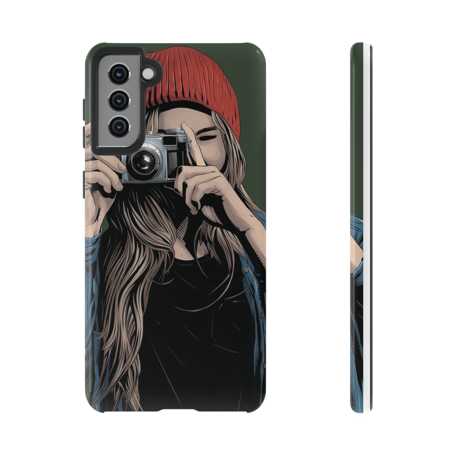 Camera Wallpaper Phone Case | iPhone 15 Plus/ Pro, 14, 13, 12| Google Pixel 7, Pro, 5| Samsung Galaxy S23 All Major Phone Models