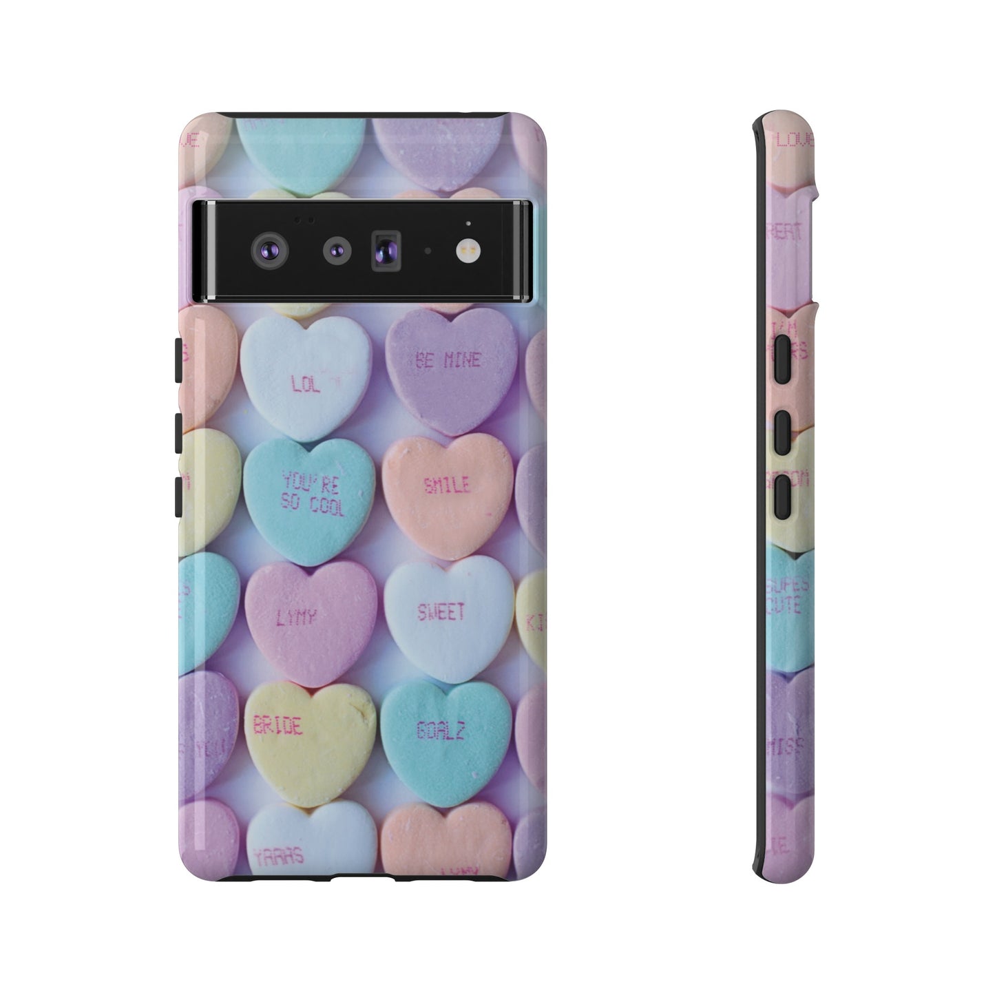 Hearts Valentine's Day Wallpaper Phone Case | iPhone 15 Plus/ Pro, 14, 13, 12| Google Pixel 7, Pro, 5| Samsung Galaxy S23 All Major Phone Models