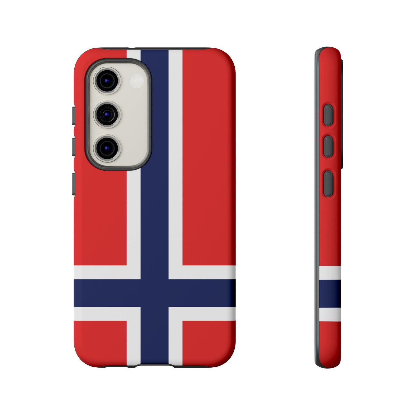 Norway Flag Phone Case | iPhone 15 Plus/ Pro, 14, 13, 12| Google Pixel 7, Pro, 5| Samsung Galaxy S23 All Major Phone Models