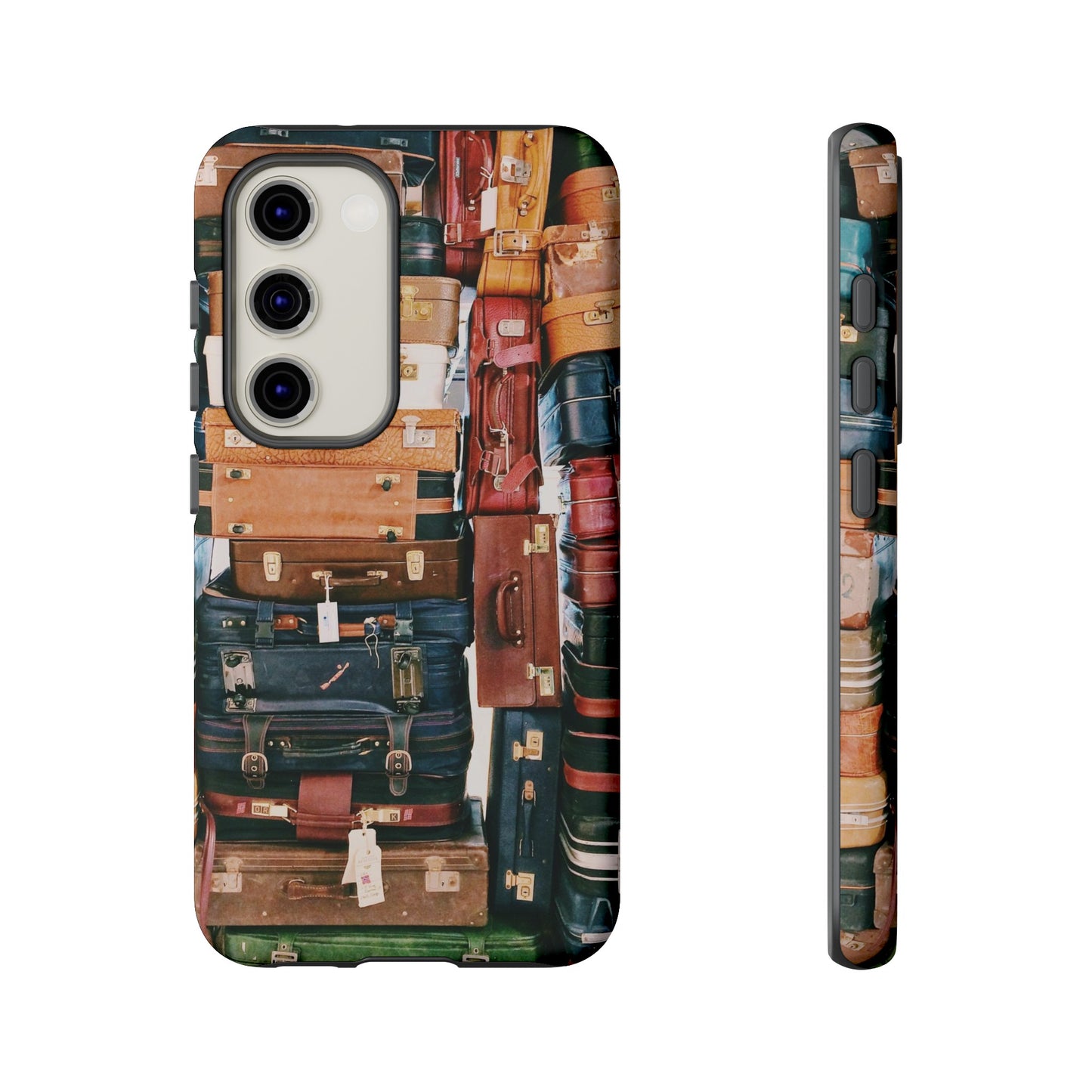 Suitcase Wallpaper Phone Case | iPhone 15 Plus/ Pro, 14, 13, 12| Google Pixel 7, Pro, 5| Samsung Galaxy S23 All Major Phone Models