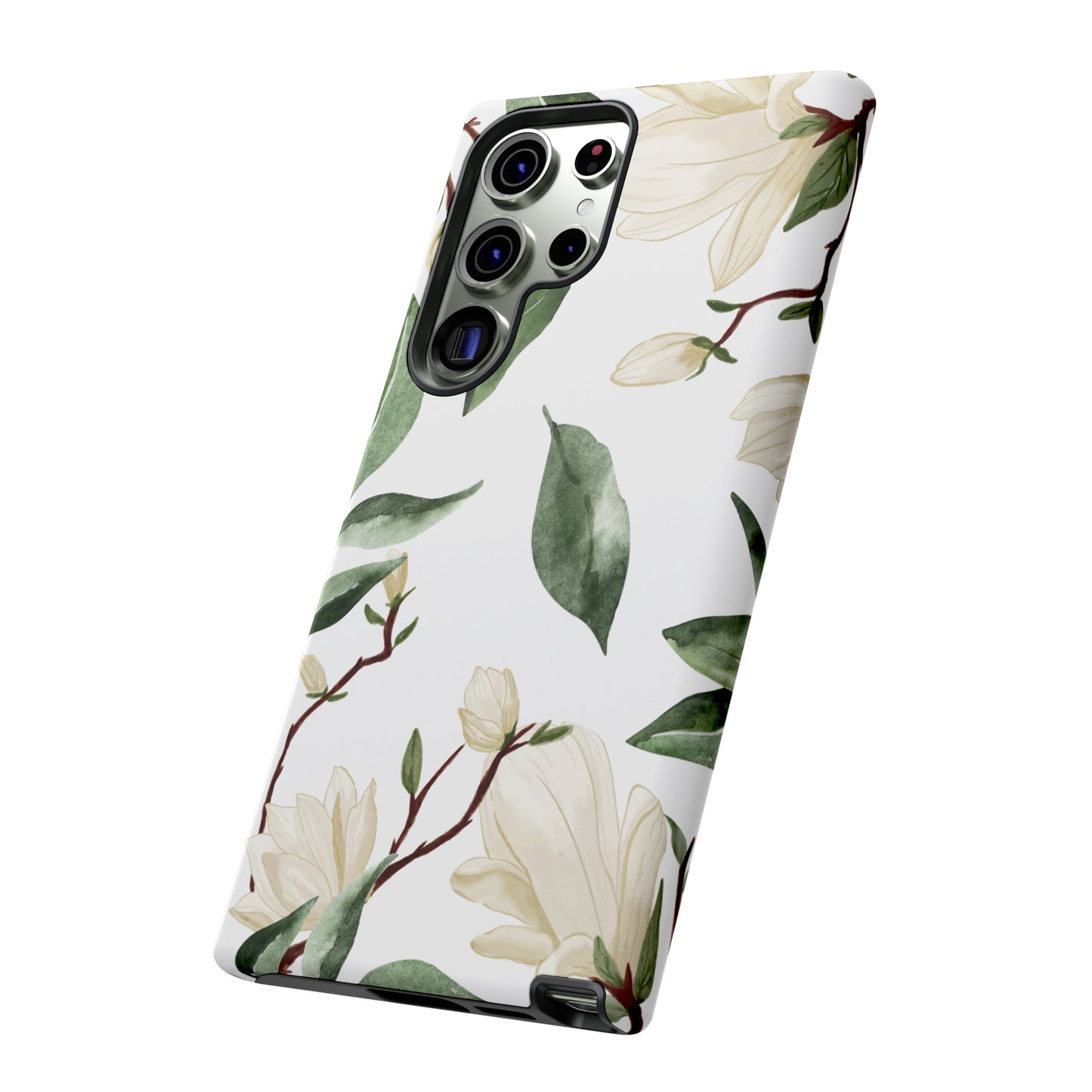 Light Floral Wallpaper Phone Case | iPhone 15 Plus/ Pro, 14, 13, 12| Google Pixel 7, Pro, 5| Samsung Galaxy S23 All Major Phone Models