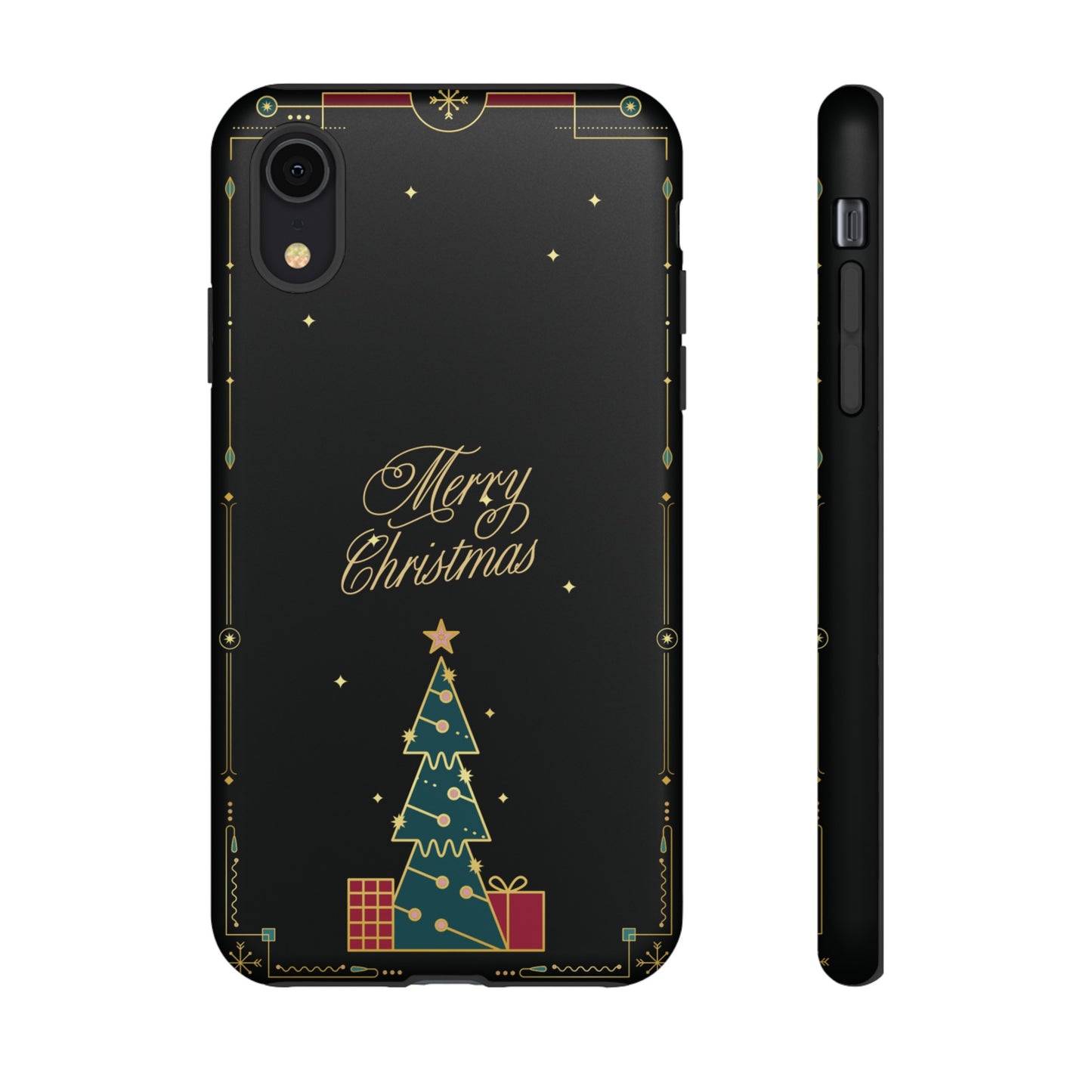 Christmas Tree Wallpaper Phone Case | iPhone 15 Plus/ Pro, 14, 13, 12| Google Pixel 7, Pro, 5| Samsung Galaxy S23 All Major Phone Models