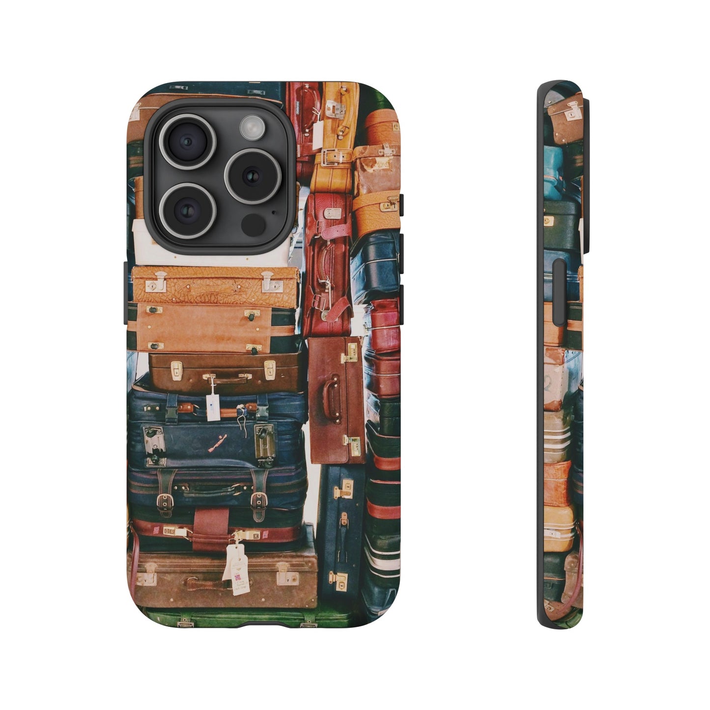 Suitcase Wallpaper Phone Case | iPhone 15 Plus/ Pro, 14, 13, 12| Google Pixel 7, Pro, 5| Samsung Galaxy S23 All Major Phone Models