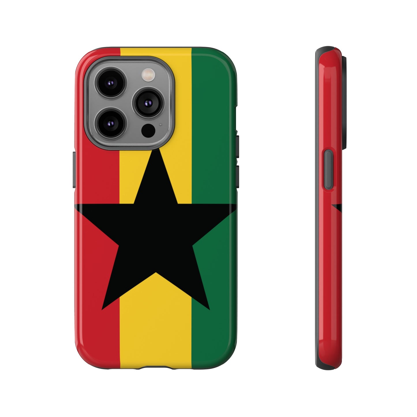 Ghana Flag Phone Case | iPhone 15 Plus/ Pro, 14, 13, 12| Google Pixel 7, Pro, 5| Samsung Galaxy S23 All Major Phone Models