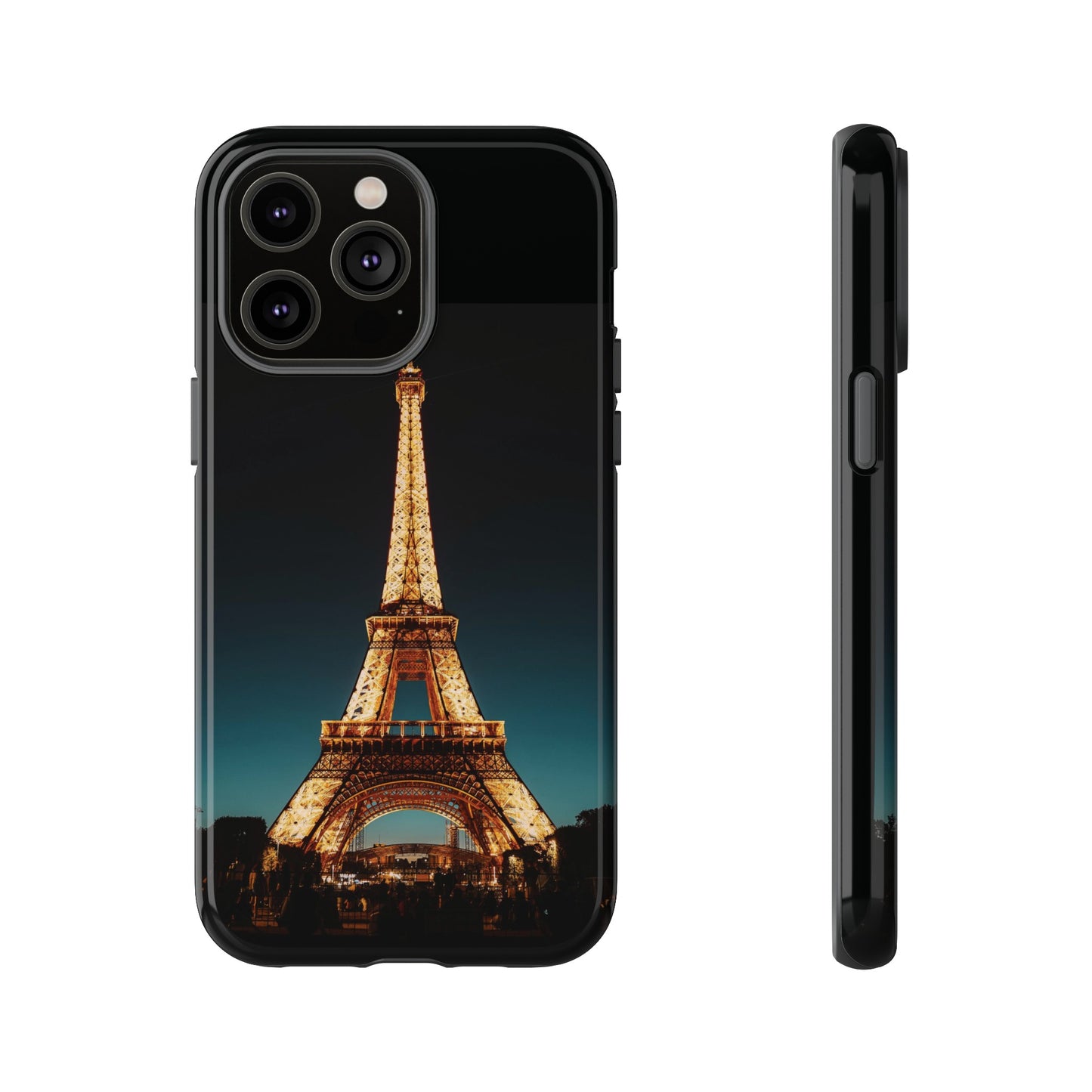 Night Eiffel Tower Phone Case | iPhone 15 Plus/ Pro, 14, 13, 12| Google Pixel 7, Pro, 5| Samsung Galaxy S23 All Major Phone Models