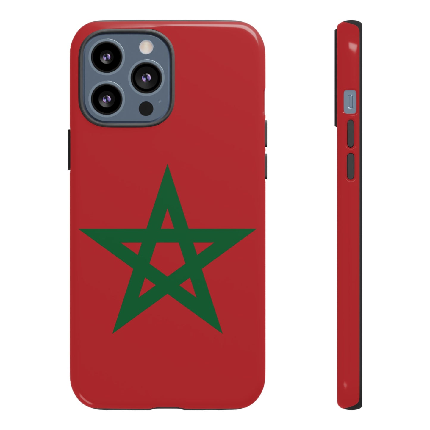 Morocco Flag Phone Case | iPhone 15 Plus/ Pro, 14, 13, 12| Google Pixel 7, Pro, 5| Samsung Galaxy S23 All Major Phone Models