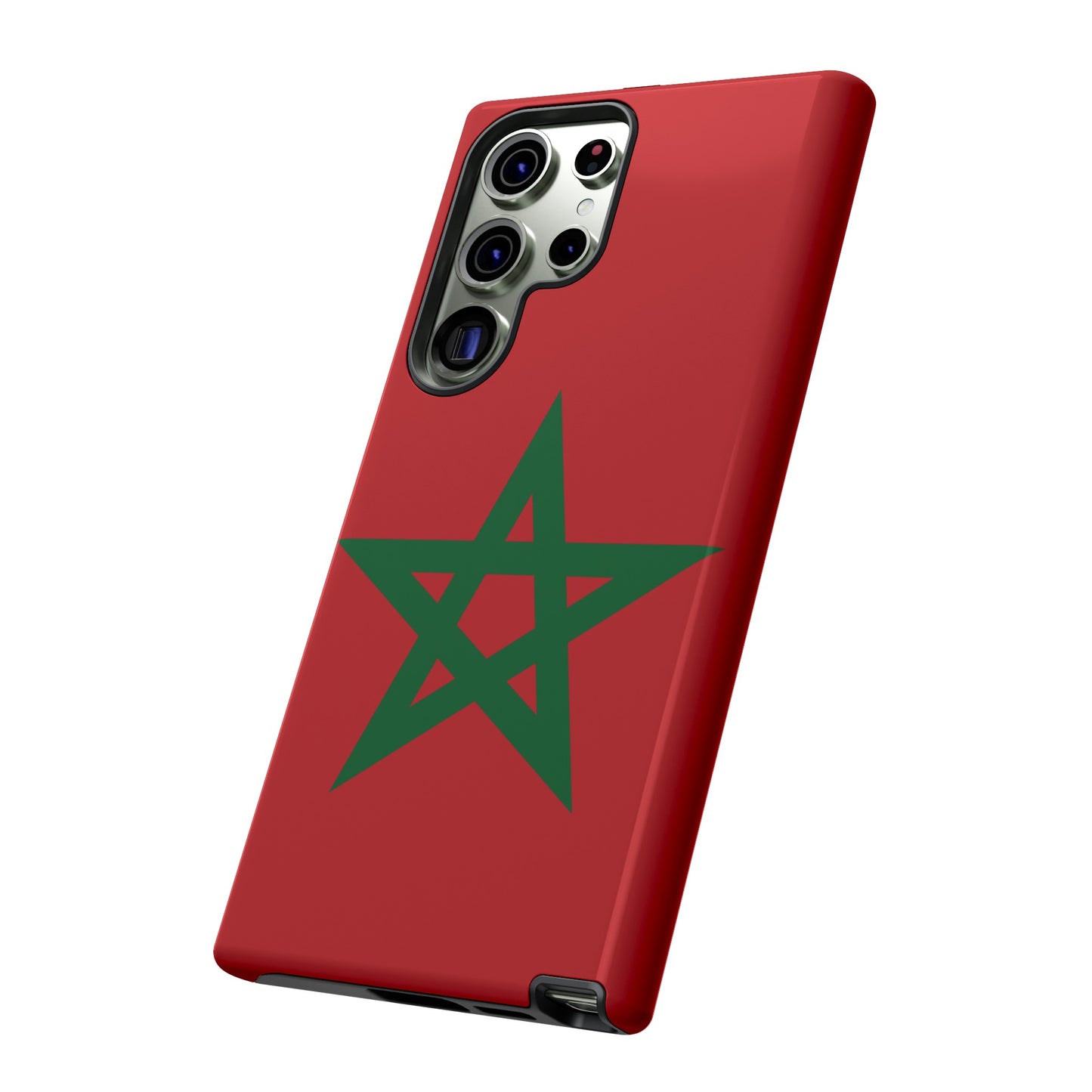 Morocco Flag Phone Case | iPhone 15 Plus/ Pro, 14, 13, 12| Google Pixel 7, Pro, 5| Samsung Galaxy S23 All Major Phone Models