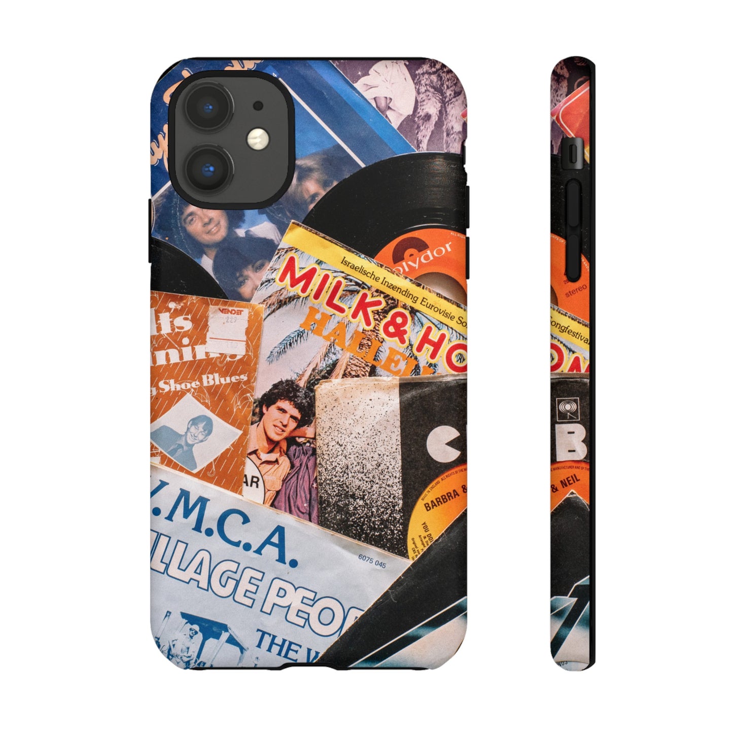 Retro Vinyl Wallpaper Phone Case | iPhone 15 Plus/ Pro, 14, 13, 12| Google Pixel 7, Pro, 5| Samsung Galaxy S23 All Major Phone Models