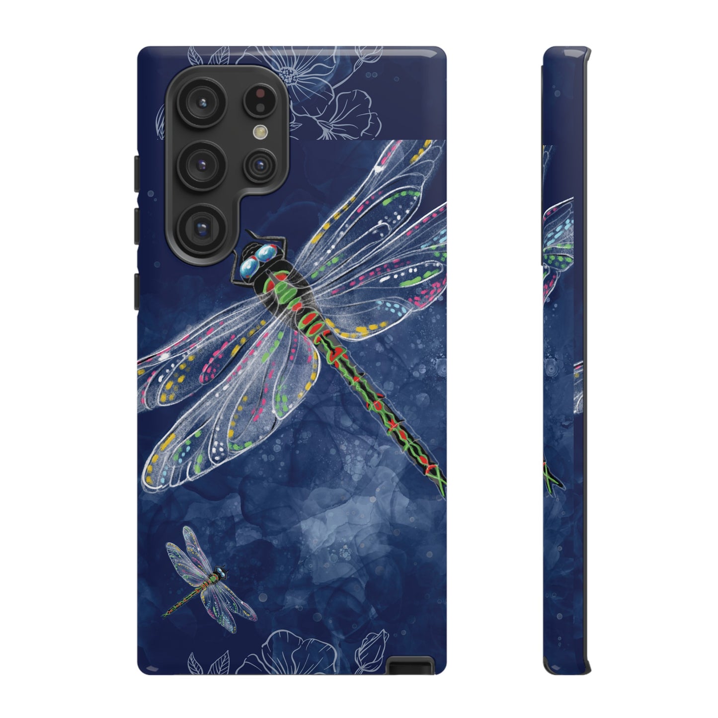 Dragonfly Wallpaper Phone Case | iPhone 15 Plus/ Pro, 14, 13, 12| Google Pixel 7, Pro, 5| Samsung Galaxy S23 All Major Phone Models