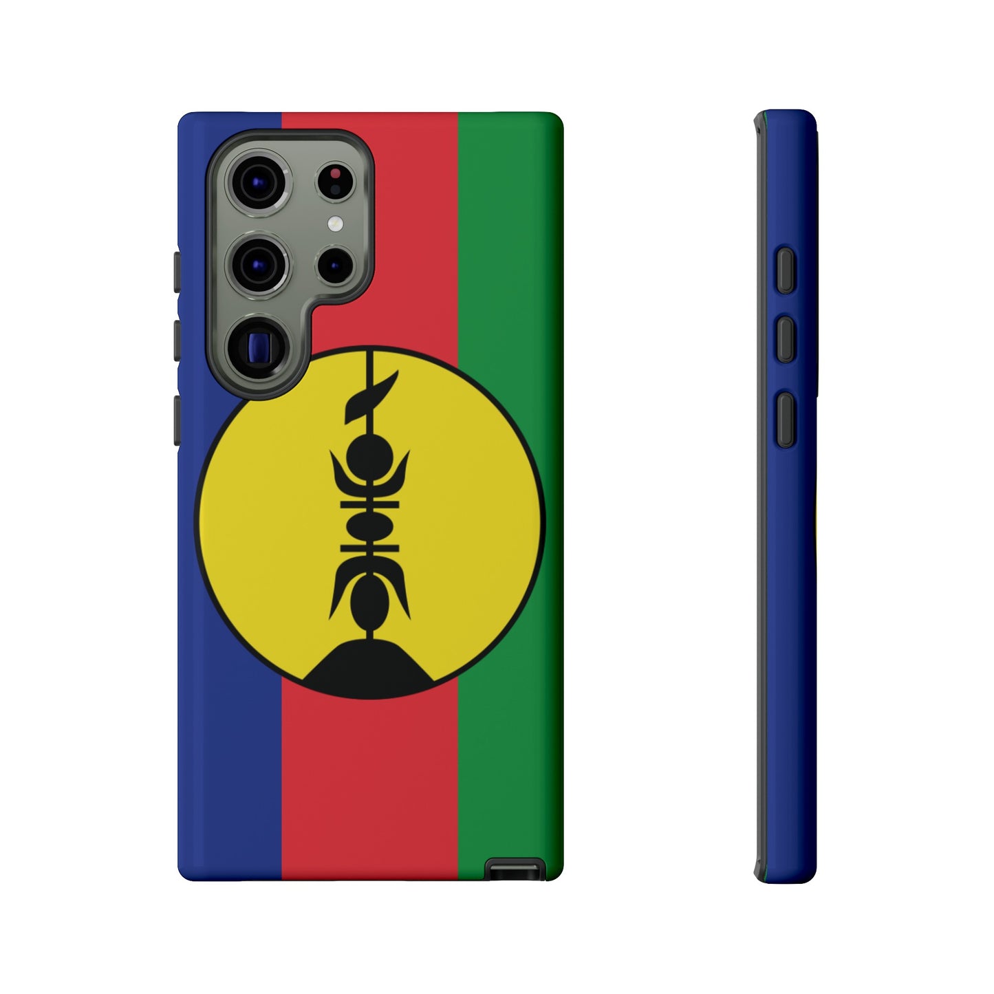 New Caledonia Flag Phone Case | iPhone 15 Plus/ Pro, 14, 13, 12| Google Pixel 7, Pro, 5| Samsung Galaxy S23 All Major Phone Models