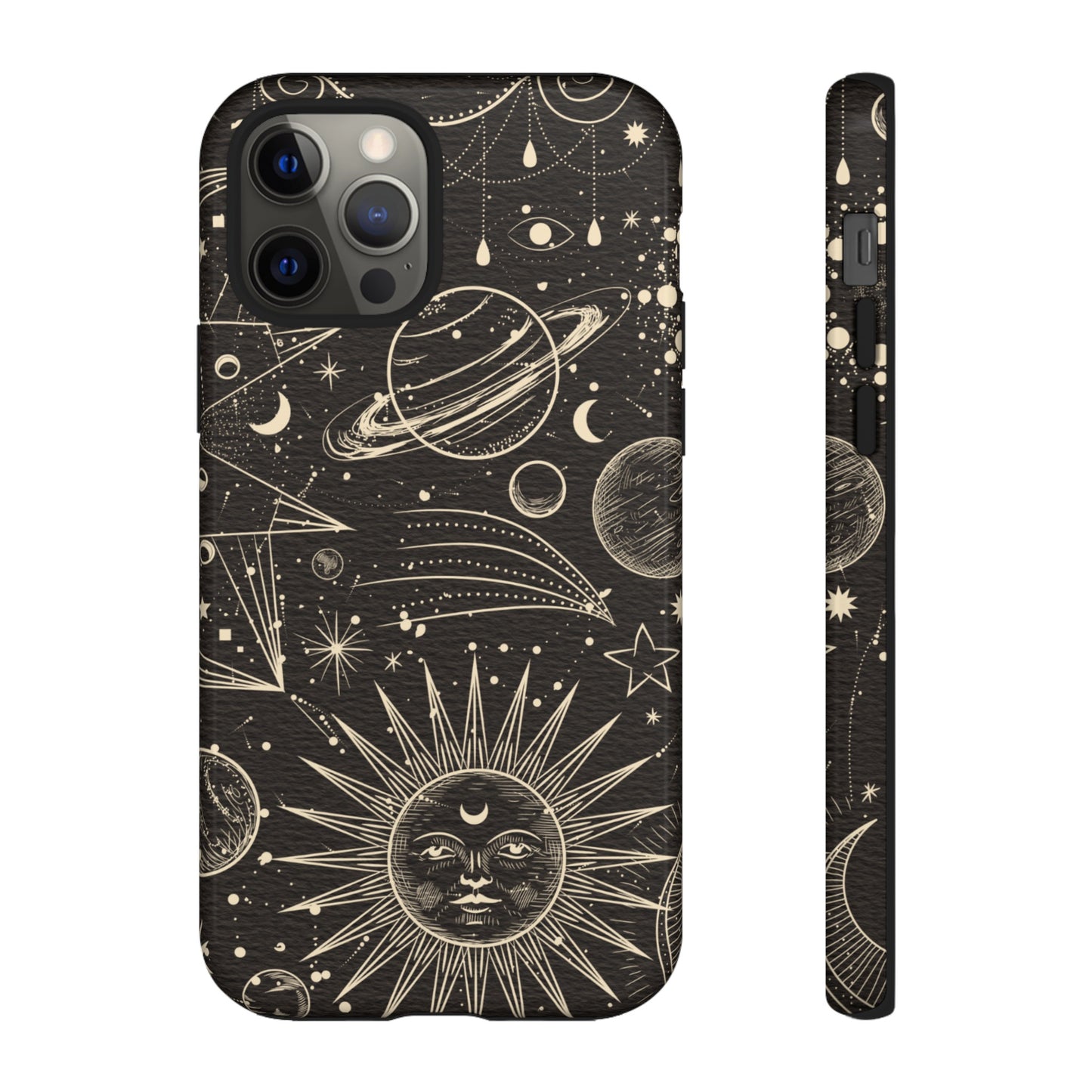 Golden Universe Wallpaper Phone Case | iPhone 15 Plus/ Pro, 14, 13, 12| Google Pixel 7, Pro, 5| Samsung Galaxy S23 All Major Phone Models