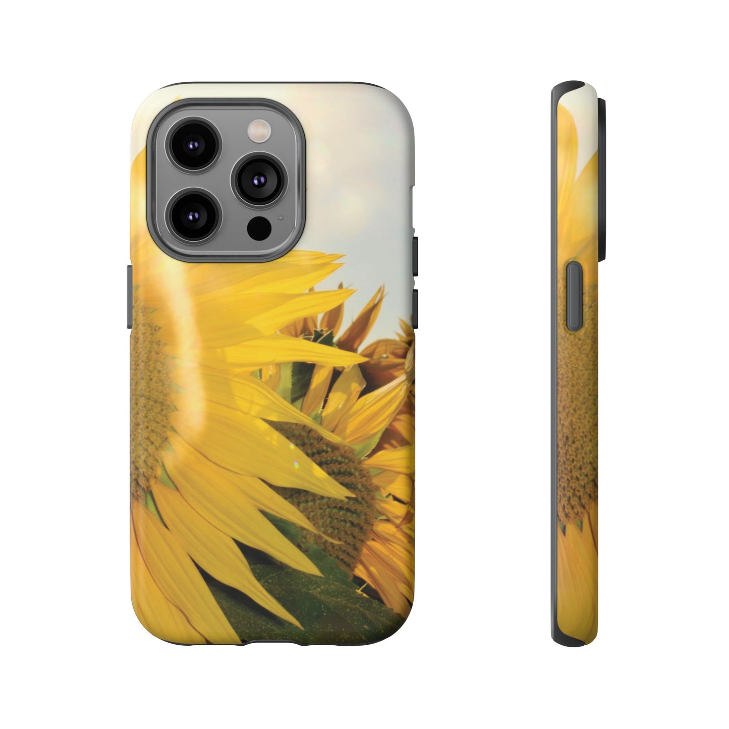 Bright Sunflower Wallpaper Phone Case | iPhone 15 Plus/ Pro, 14, 13, 12| Google Pixel 7, Pro, 5| Samsung Galaxy S23 All Major Phone Models