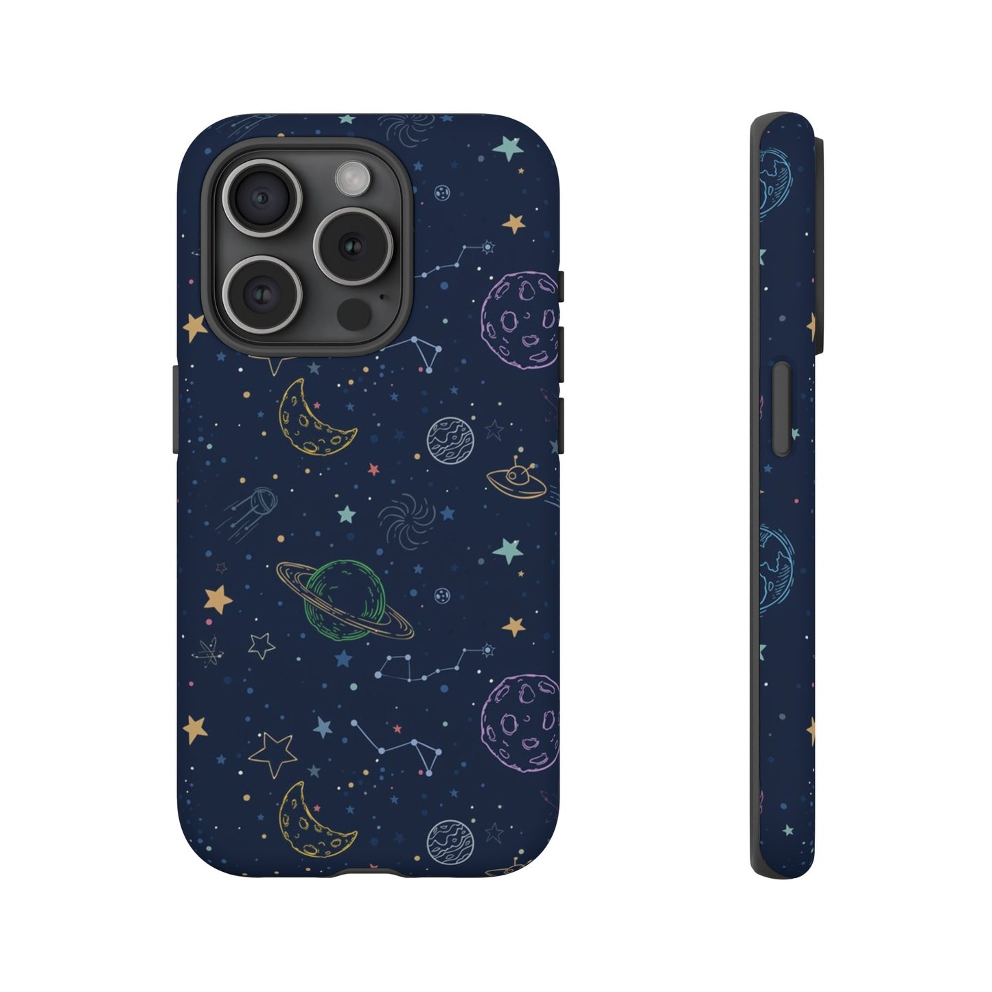 Space Galaxy Wallpaper Phone Case | iPhone 15 Plus/ Pro, 14, 13, 12| Google Pixel 7, Pro, 5| Samsung Galaxy S23 All Major Phone Models