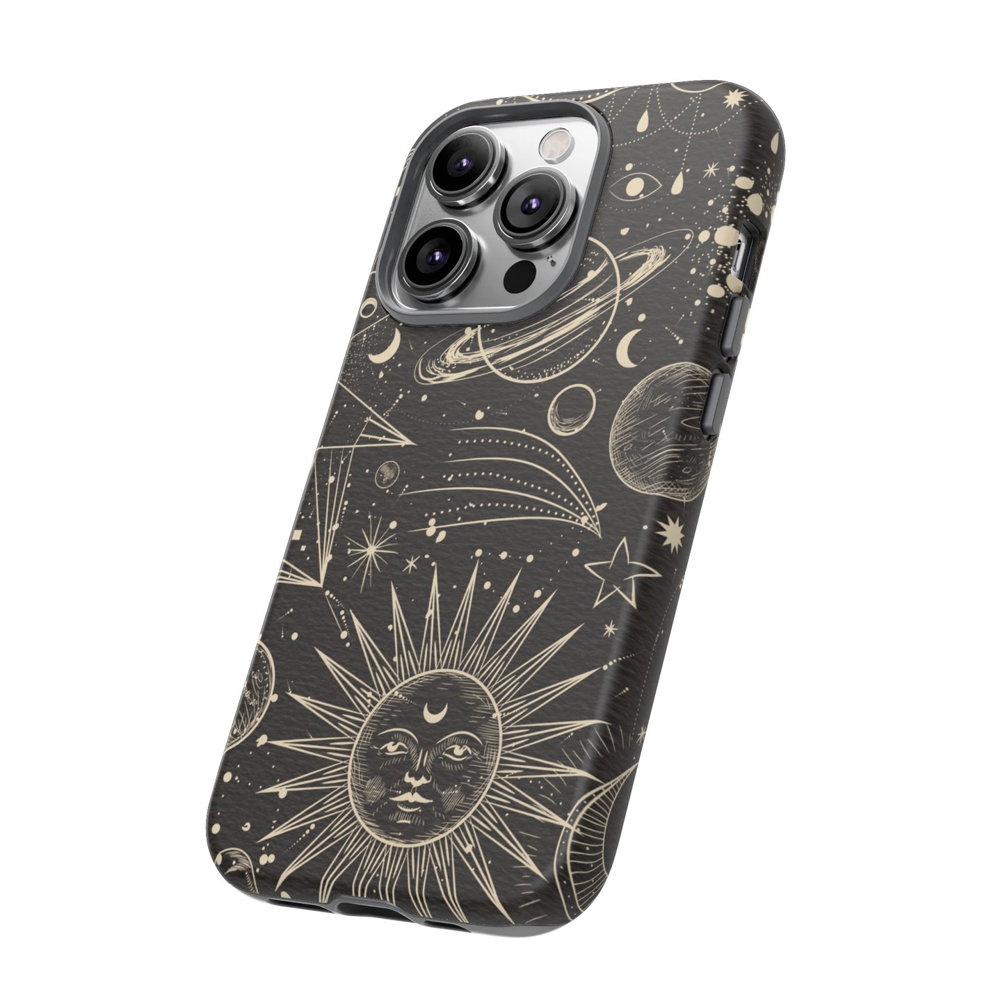 Golden Universe Wallpaper Phone Case | iPhone 15 Plus/ Pro, 14, 13, 12| Google Pixel 7, Pro, 5| Samsung Galaxy S23 All Major Phone Models