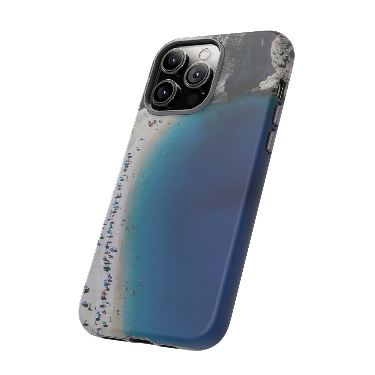 Blue Beach Wallpaper Phone Case | iPhone 15 Plus/ Pro, 14, 13, 12| Google Pixel 7, Pro, 5| Samsung Galaxy S23 All Major Phone Models