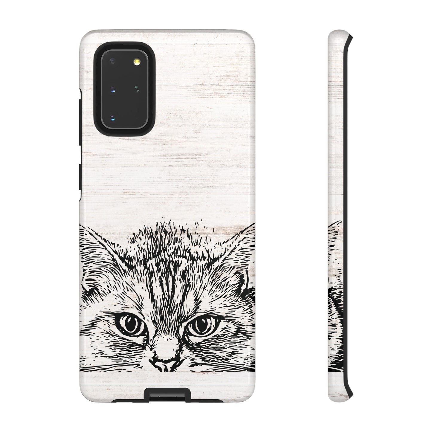 Close- Up Cat Wallpaper Phone Case | iPhone 15 Plus/ Pro, 14, 13, 12| Google Pixel 7, Pro, 5| Samsung Galaxy S23 All Major Phone Models