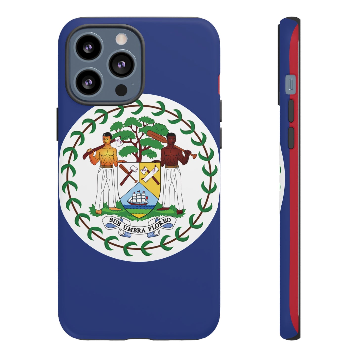 Belize Flag Phone Case | iPhone 15 Plus/ Pro, 14, 13, 12| Google Pixel 7, Pro, 5| Samsung Galaxy S23 All Major Phone Models