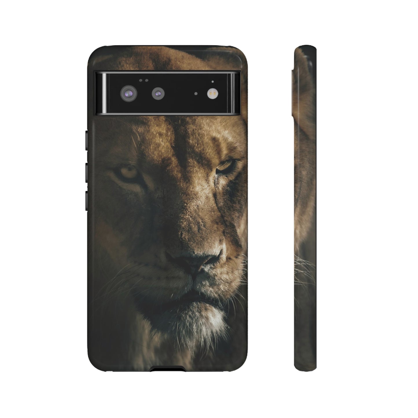 Lion Wallpaper Phone Case | iPhone 15 Plus/ Pro, 14, 13, 12| Google Pixel 7, Pro, 5| Samsung Galaxy S23 All Major Phone Models