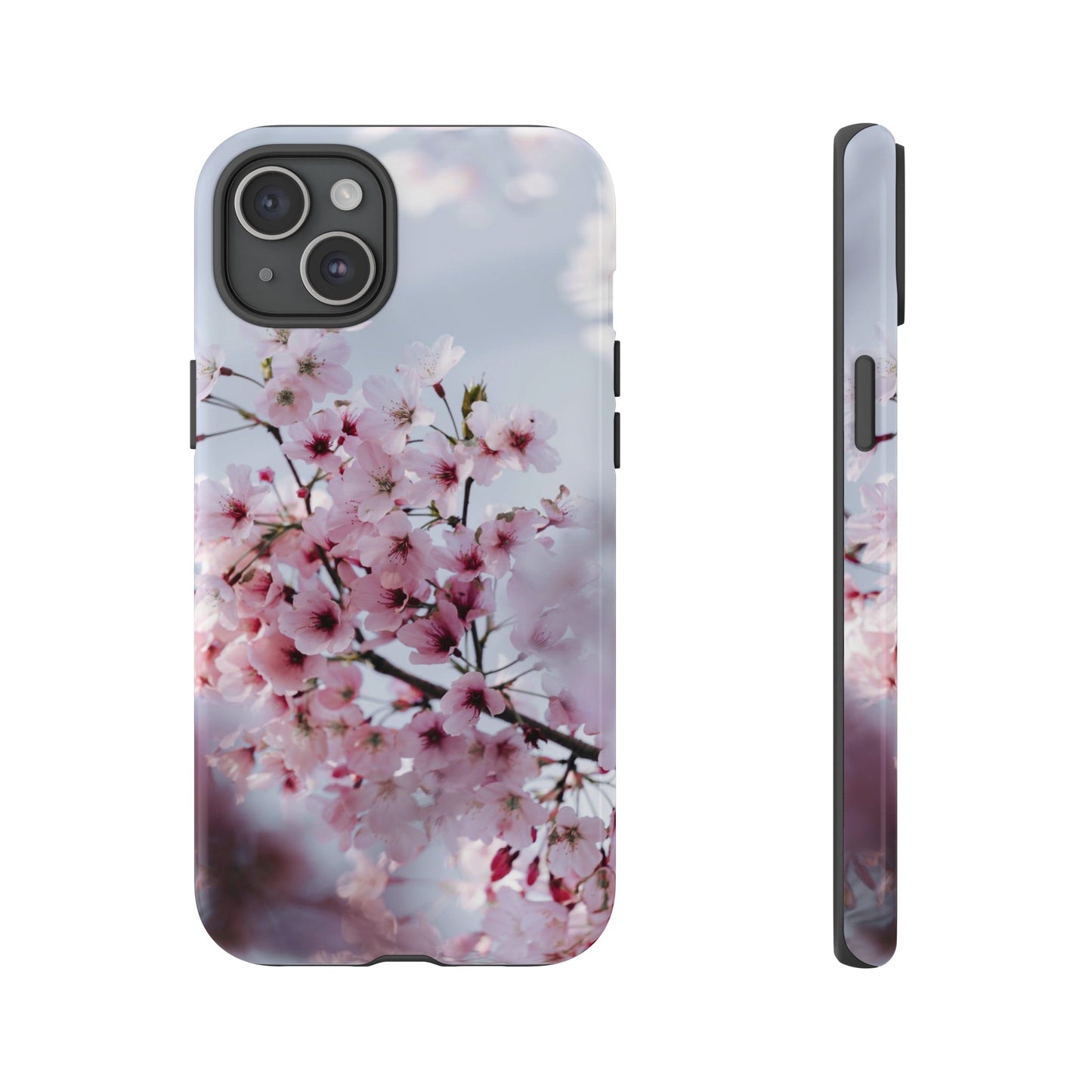 Pink Blossom Wallpaper Phone Case | iPhone 15 Plus/ Pro, 14, 13, 12| Google Pixel 7, Pro, 5| Samsung Galaxy S23 All Major Phone Models