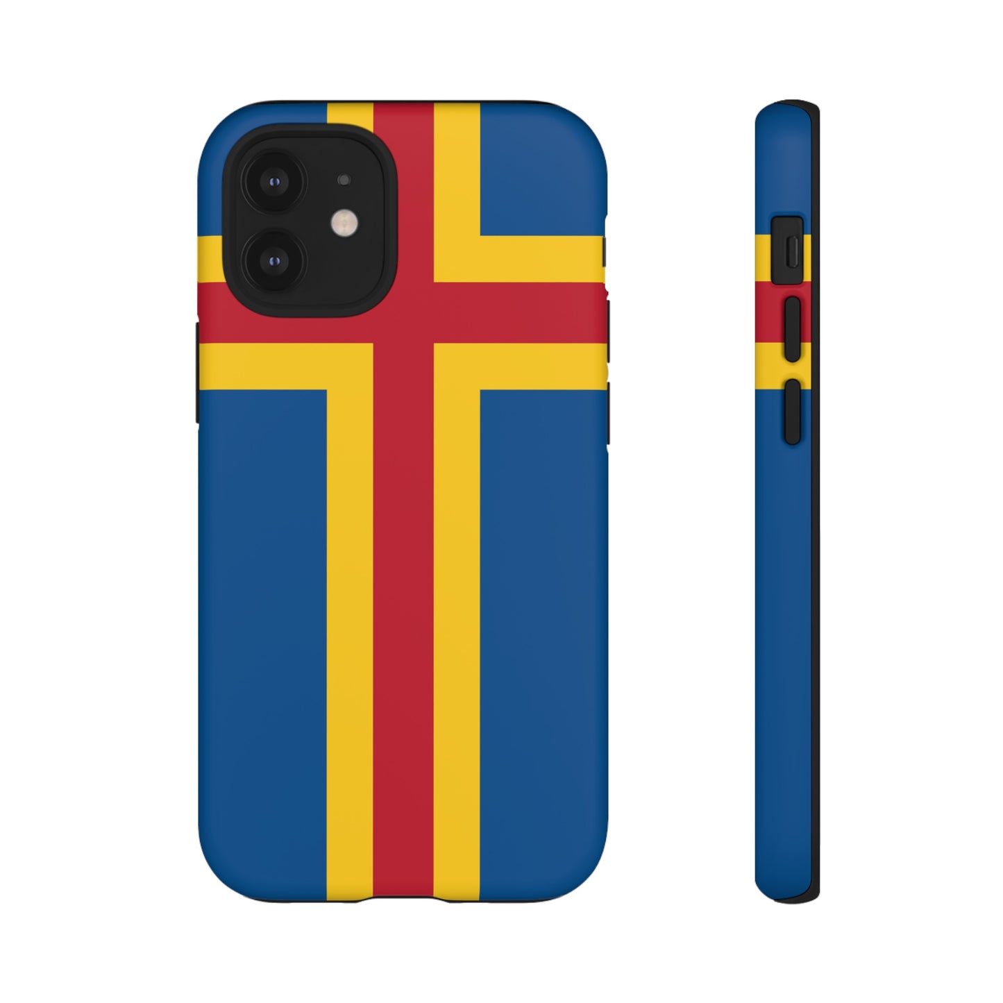 Aland Islands (Finland) Flag Phone Case | iPhone 15 Plus/ Pro, 14, 13, 12| Google Pixel 7, Pro, 5| Samsung Galaxy S23 All Major Phone Models