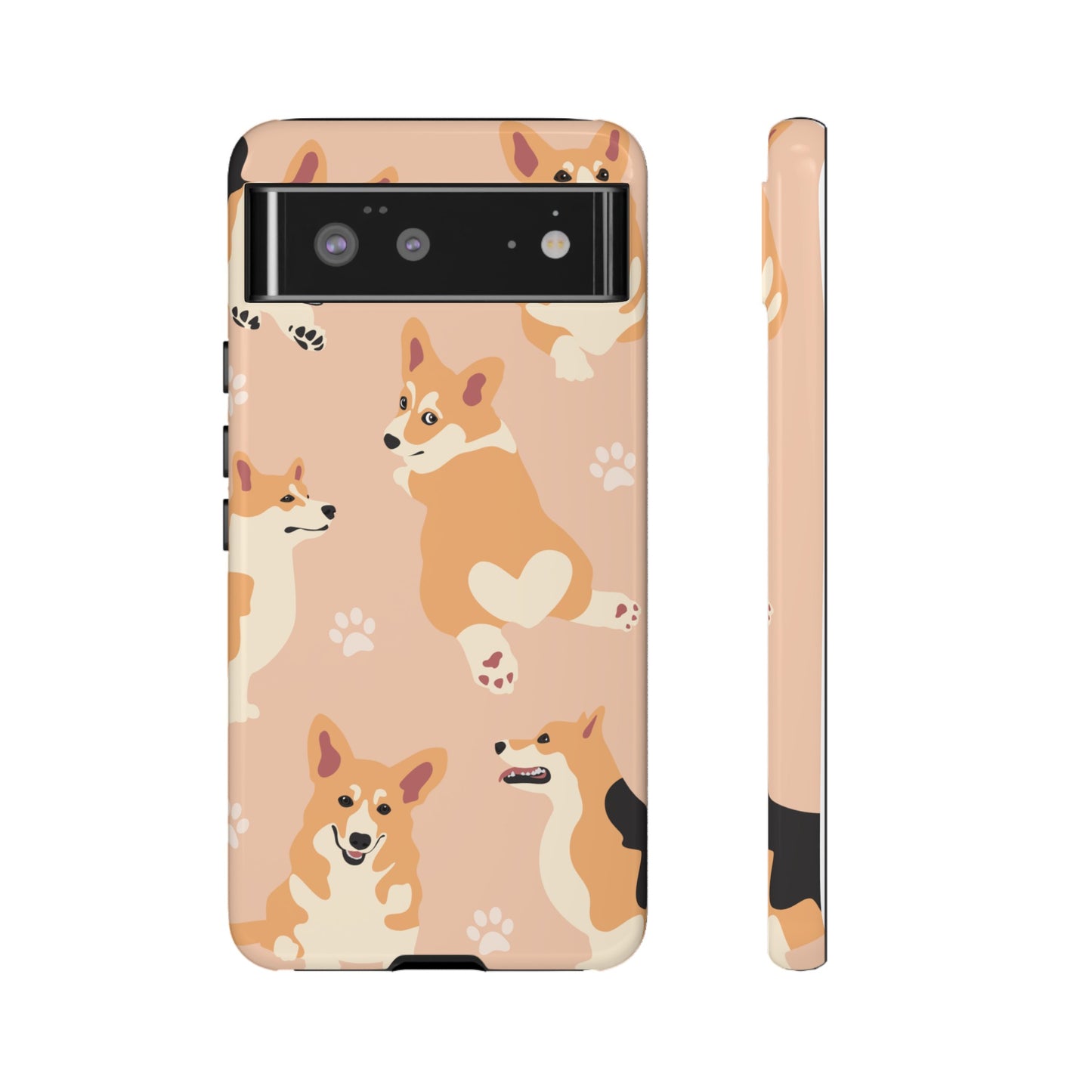 Corgi Wallpaper Phone Case | iPhone 15 Plus/ Pro, 14, 13, 12| Google Pixel 7, Pro, 5| Samsung Galaxy S23 All Major Phone Models