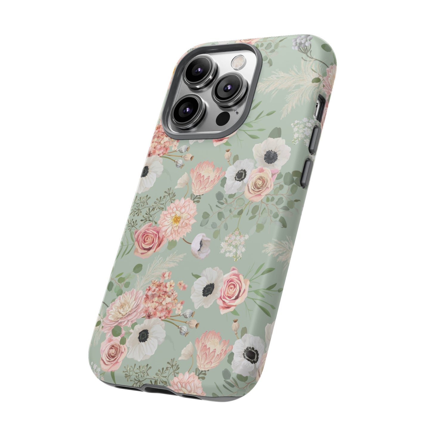 Pastel Flowers Phone Case | iPhone 15 Plus/ Pro, 14, 13, 12| Google Pixel 7, Pro, 5| Samsung Galaxy S23 All Major Phone Models