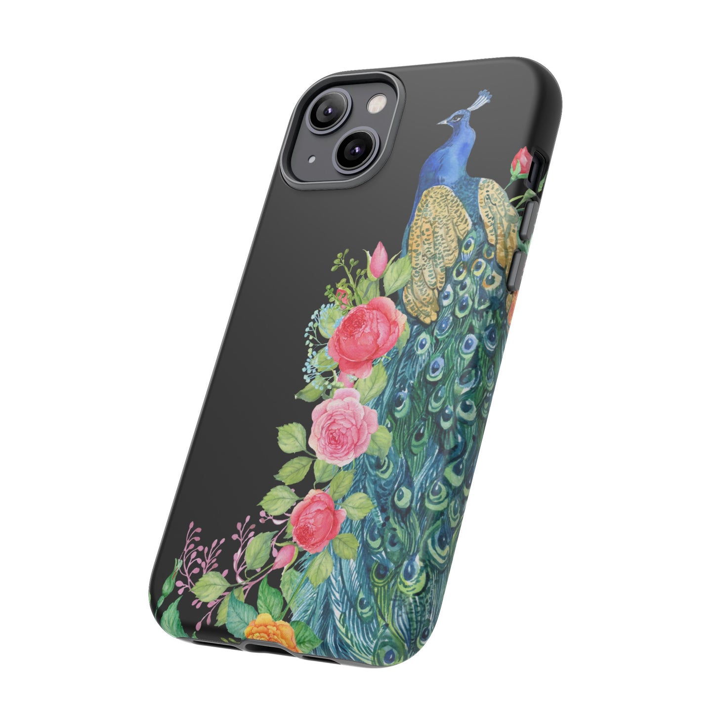 Peacock Wallpaper Phone Case | iPhone 15 Plus/ Pro, 14, 13, 12| Google Pixel 7, Pro, 5| Samsung Galaxy S23 All Major Phone Models