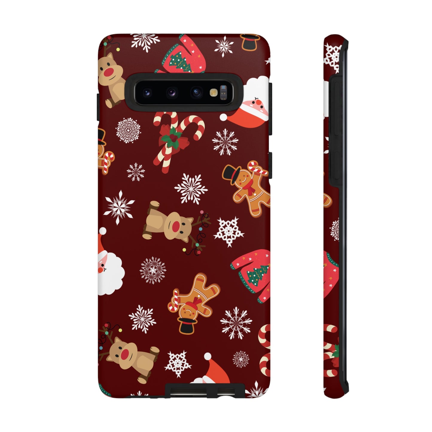 Festive Christmas Wallpaper Phone Case | iPhone 15 Plus/ Pro, 14, 13, 12| Google Pixel 7, Pro, 5| Samsung Galaxy S23 All Major Phone Models