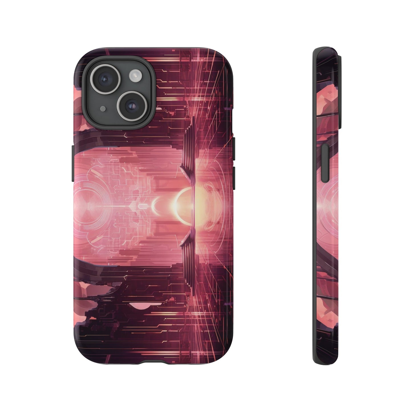 Sci-Fi Hall Wallpaper Phone Case | iPhone 15 Plus/ Pro, 14, 13, 12| Google Pixel 7, Pro, 5| Samsung Galaxy S23 All Major Phone Models