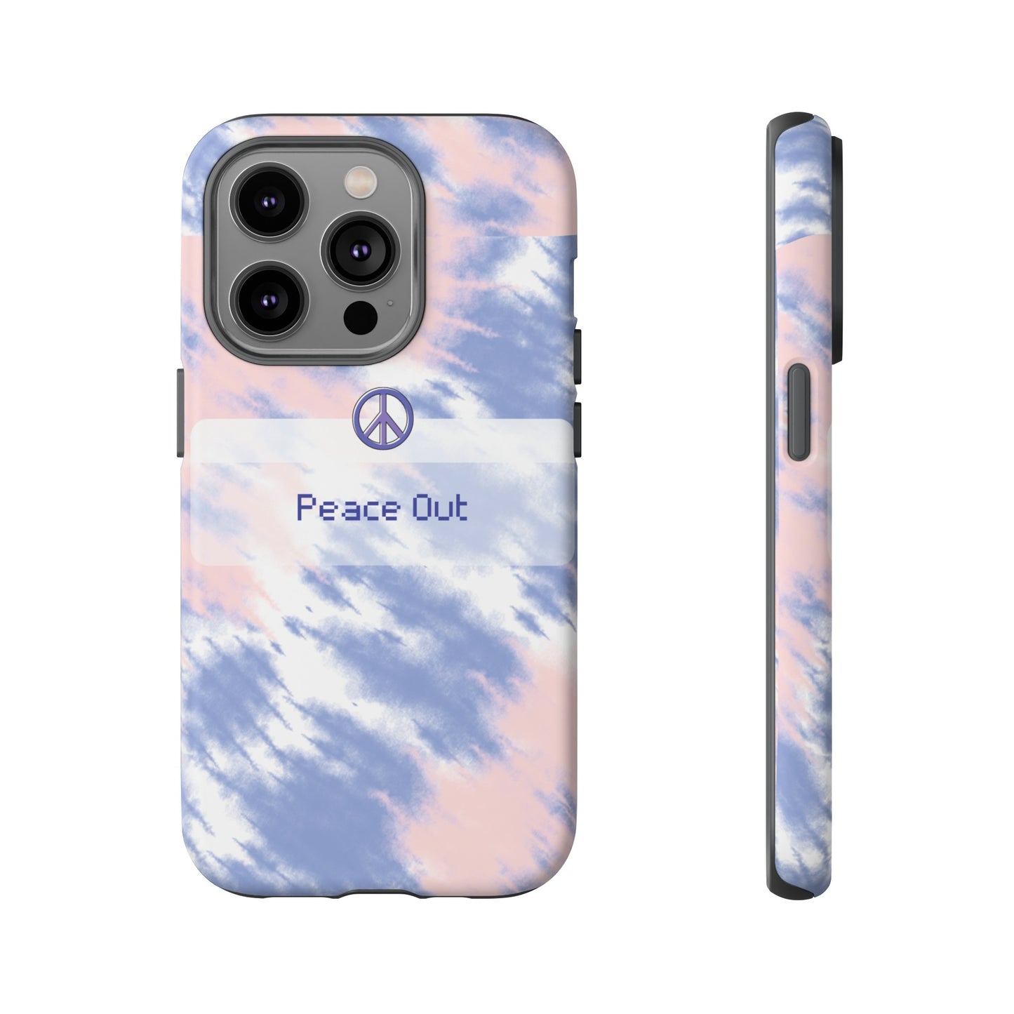 Peace Out Wallpaper Phone Case | iPhone 15 Plus/ Pro, 14, 13, 12| Google Pixel 7, Pro, 5| Samsung Galaxy S23 All Major Phone Models