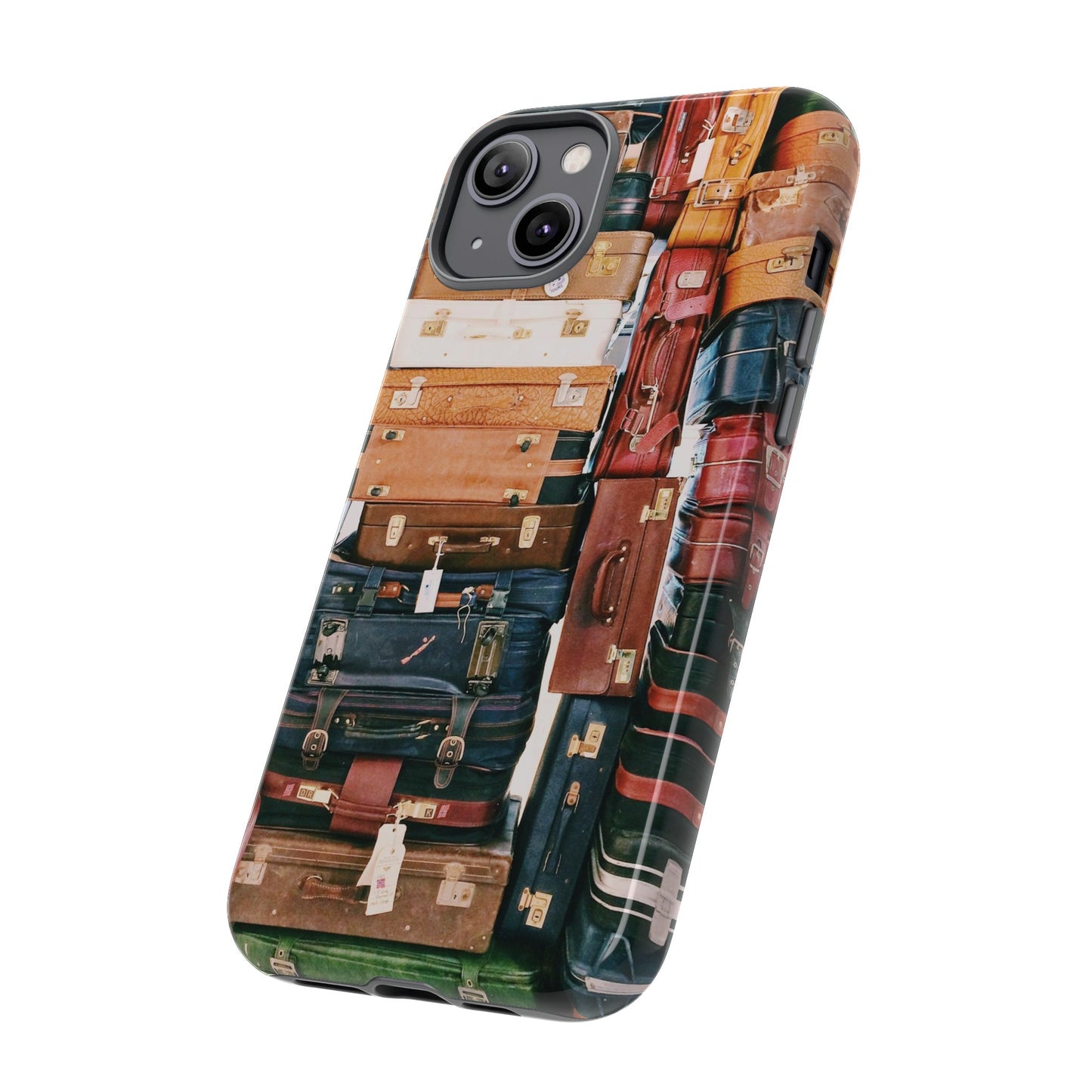 Suitcase Wallpaper Phone Case | iPhone 15 Plus/ Pro, 14, 13, 12| Google Pixel 7, Pro, 5| Samsung Galaxy S23 All Major Phone Models