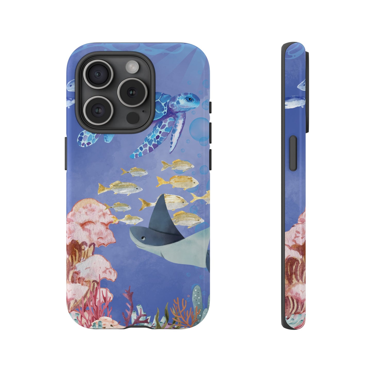 Underwater Scene Wallpaper Phone Case | iPhone 15 Plus/ Pro, 14, 13, 12| Google Pixel 7, Pro, 5| Samsung Galaxy S23 All Major Phone Models