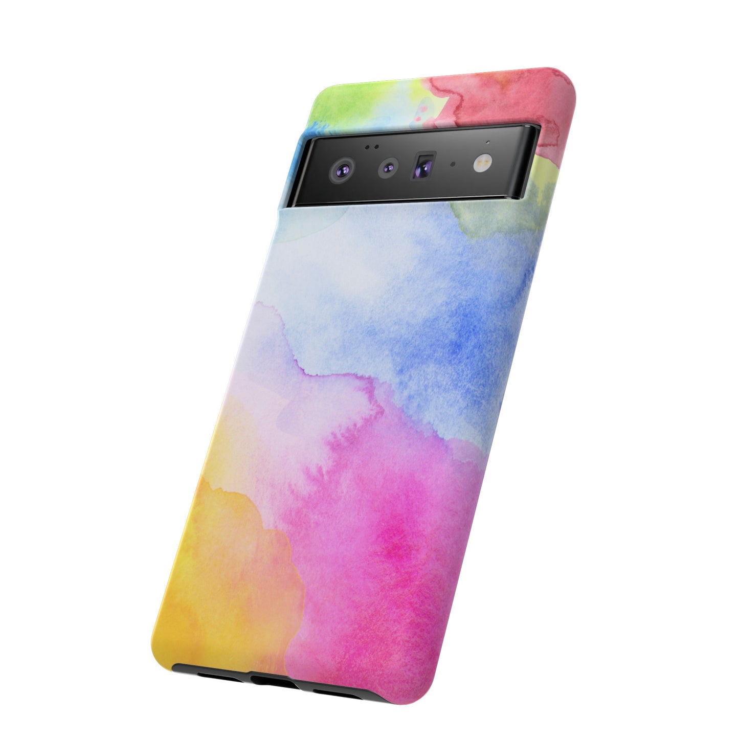 Watercolour Rainbow Phone Case | iPhone 15 Plus/ Pro, 14, 13, 12| Google Pixel 7, Pro, 5| Samsung Galaxy S23 All Major Phone Models