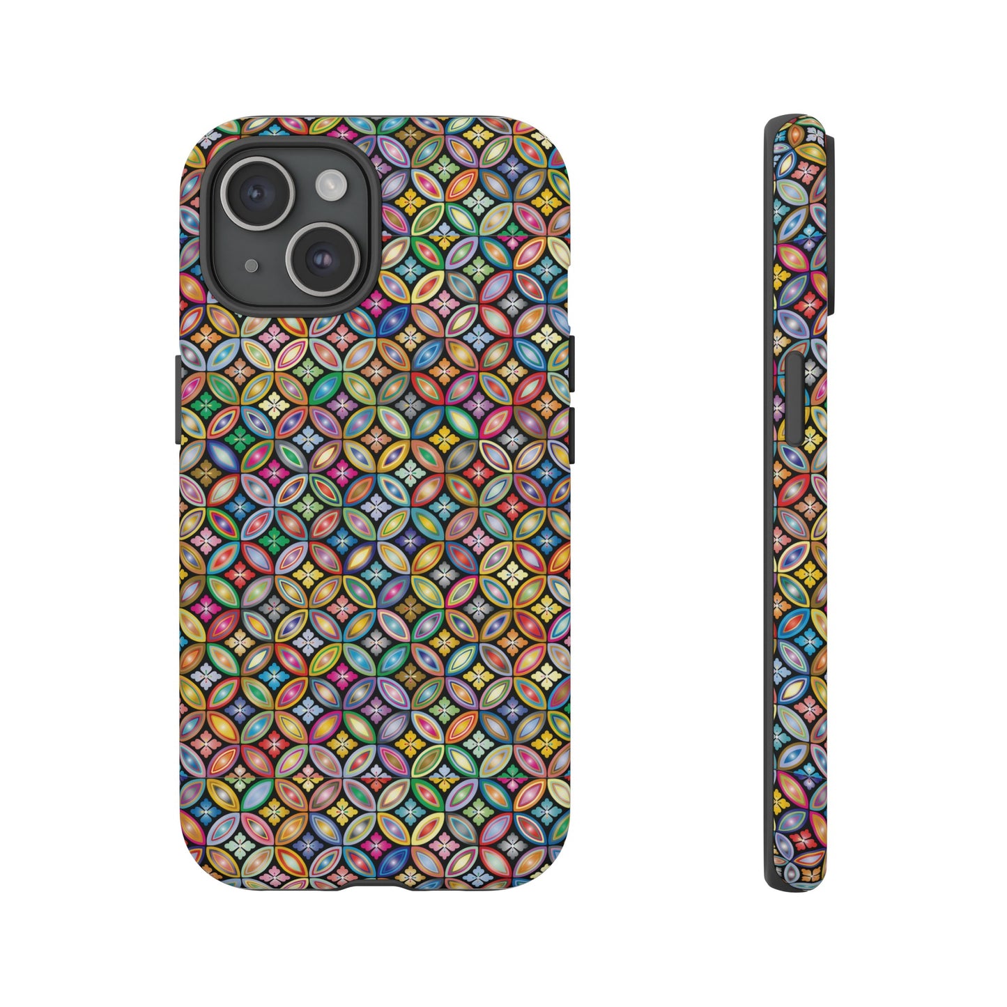 Geometric Pattern Wallpaper Phone Case | iPhone 15 Plus/ Pro, 14, 13, 12| Google Pixel 7, Pro, 5| Samsung Galaxy S23 All Major Phone Models