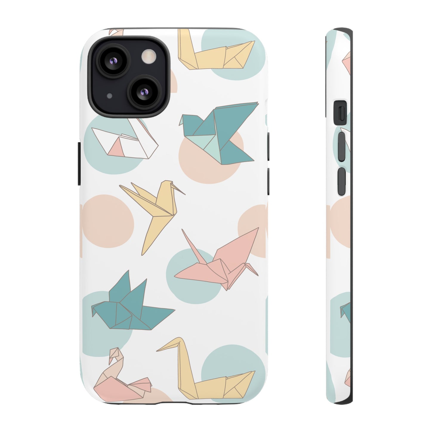 Origami Wallpaper Phone Case | iPhone 15 Plus/ Pro, 14, 13, 12| Google Pixel 7, Pro, 5| Samsung Galaxy S23 All Major Phone Models