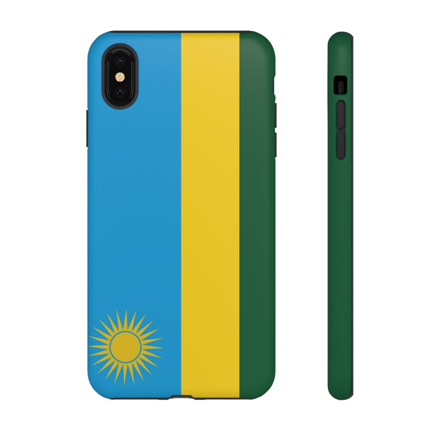 Rwanda Flag Phone Case | iPhone 15 Plus/ Pro, 14, 13, 12| Google Pixel 7, Pro, 5| Samsung Galaxy S23 All Major Phone Models