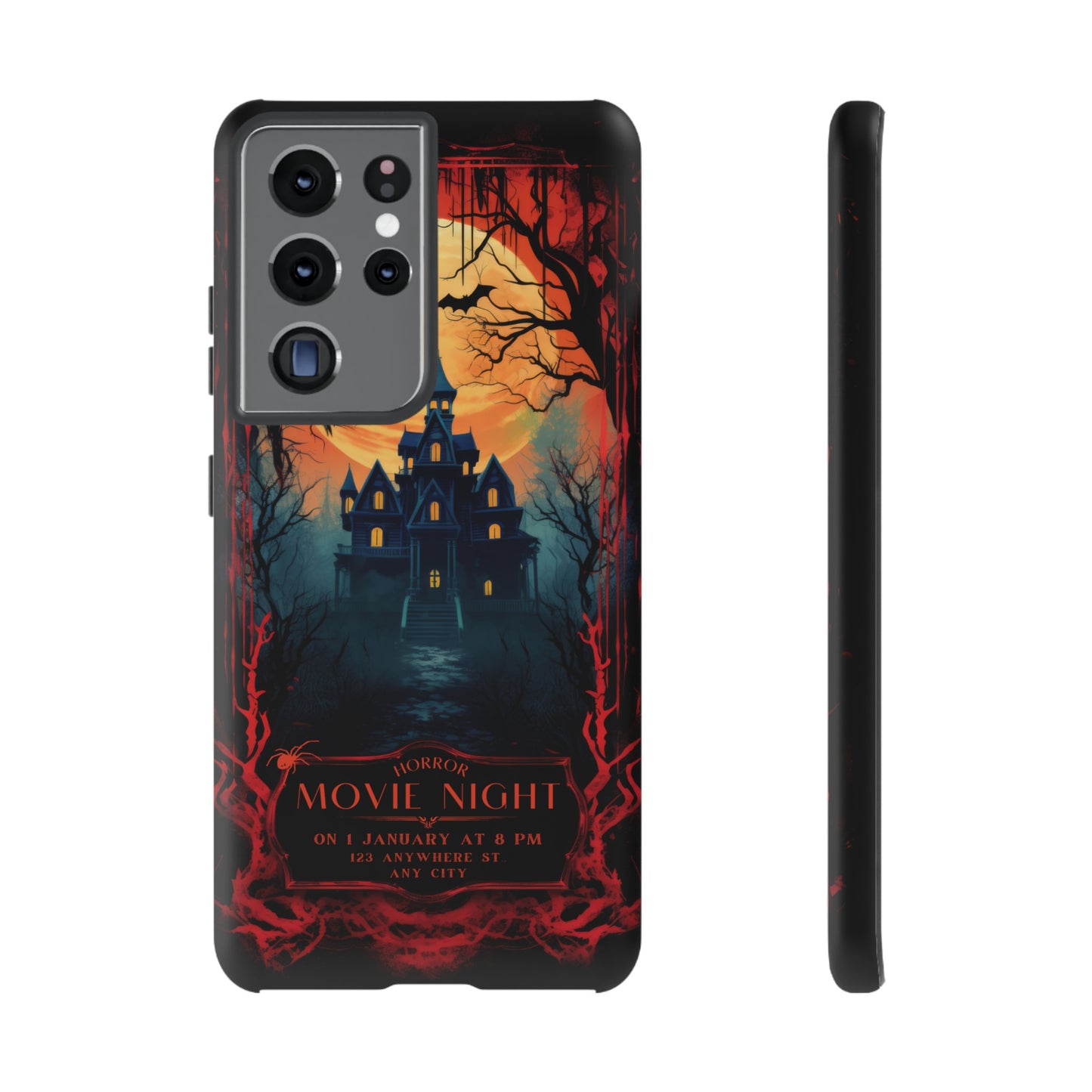 Horror Movie Night Phone Case | iPhone 15 Plus/ Pro, 14, 13, 12| Google Pixel 7, Pro, 5| Samsung Galaxy S23 All Major Phone Models