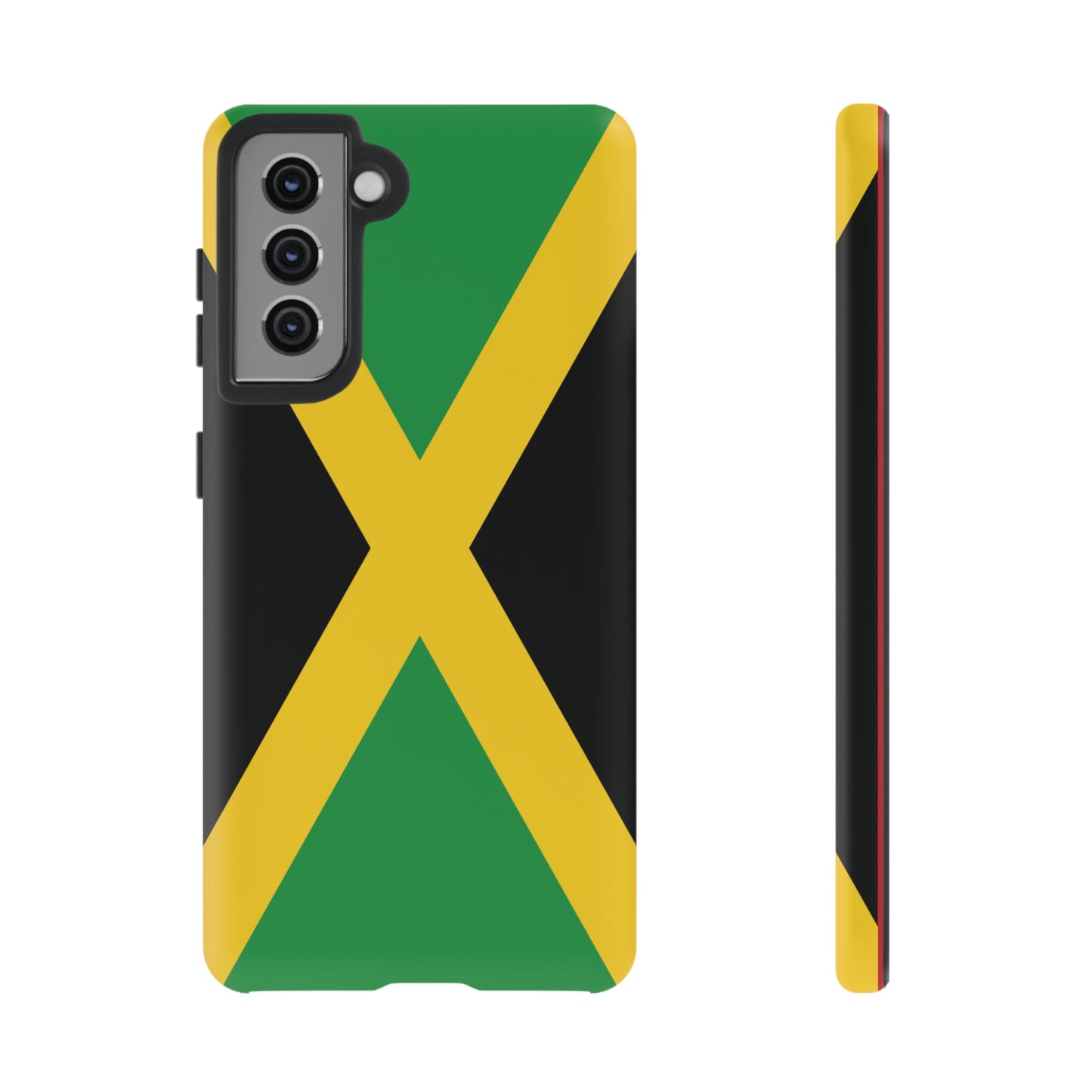 Jamaica Flag Phone Case | iPhone 15 Plus/ Pro, 14, 13, 12| Google Pixel 7, Pro, 5| Samsung Galaxy S23 All Major Phone Models