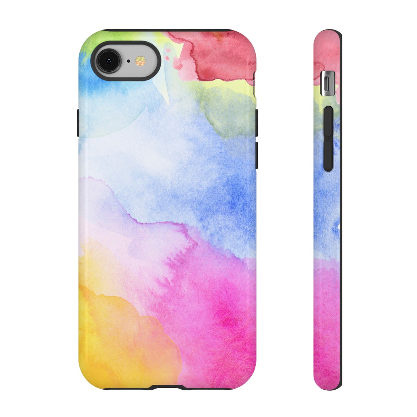 Watercolour Rainbow Phone Case | iPhone 15 Plus/ Pro, 14, 13, 12| Google Pixel 7, Pro, 5| Samsung Galaxy S23 All Major Phone Models