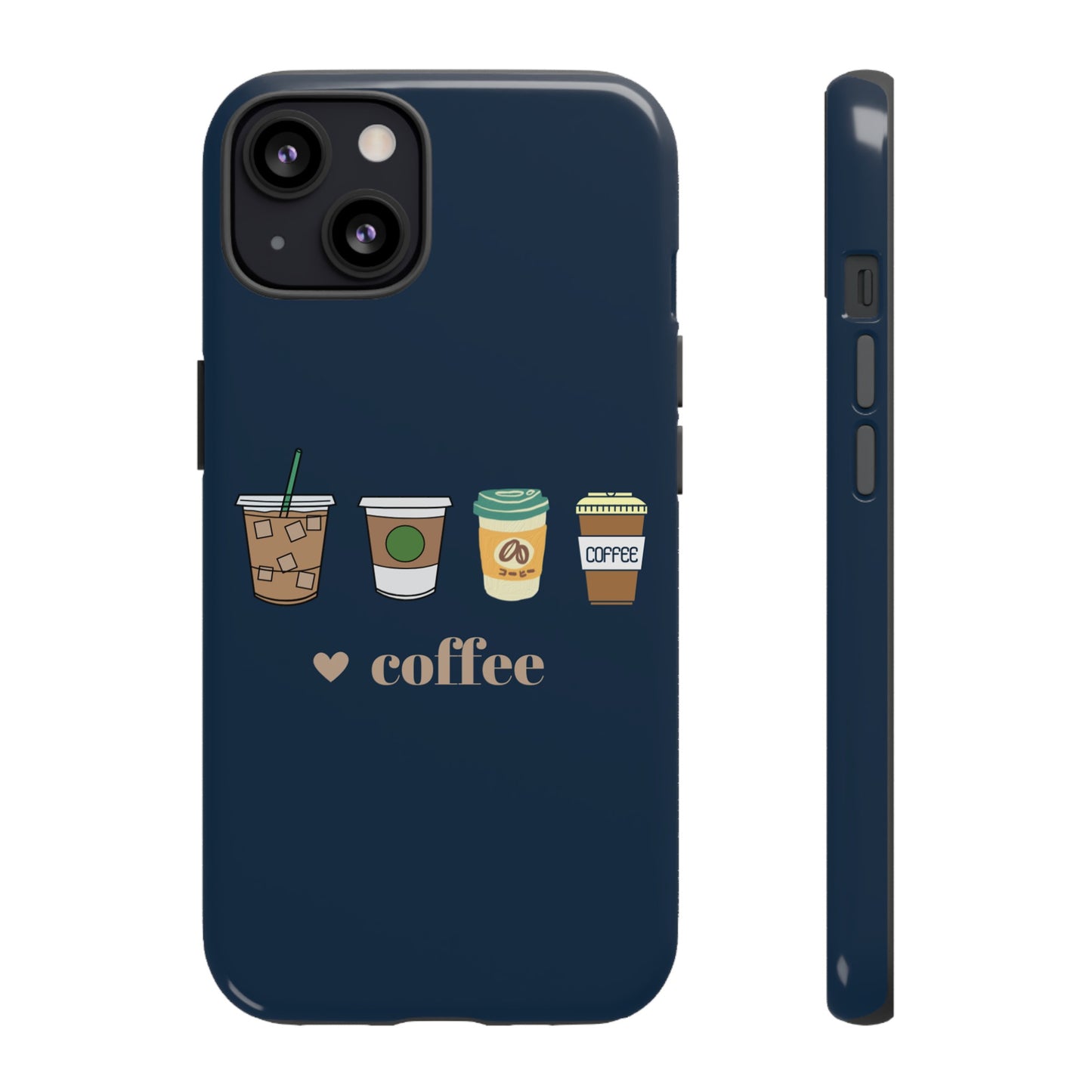 Coffee Wallpaper Phone Case | iPhone 15 Plus/ Pro, 14, 13, 12| Google Pixel 7, Pro, 5| Samsung Galaxy S23 All Major Phone Models