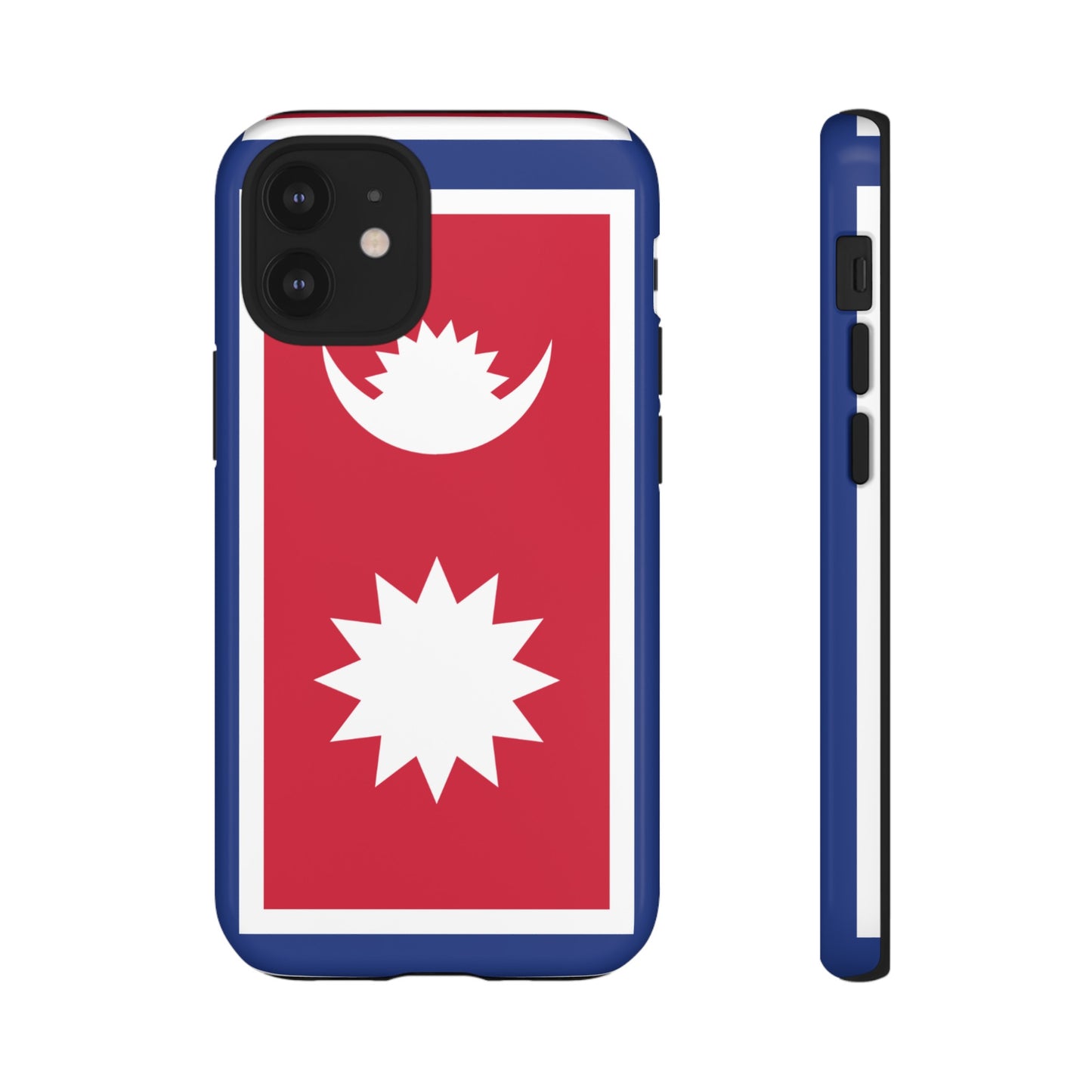 Nepal Flag Phone Case | iPhone 15 Plus/ Pro, 14, 13, 12| Google Pixel 7, Pro, 5| Samsung Galaxy S23 All Major Phone Models