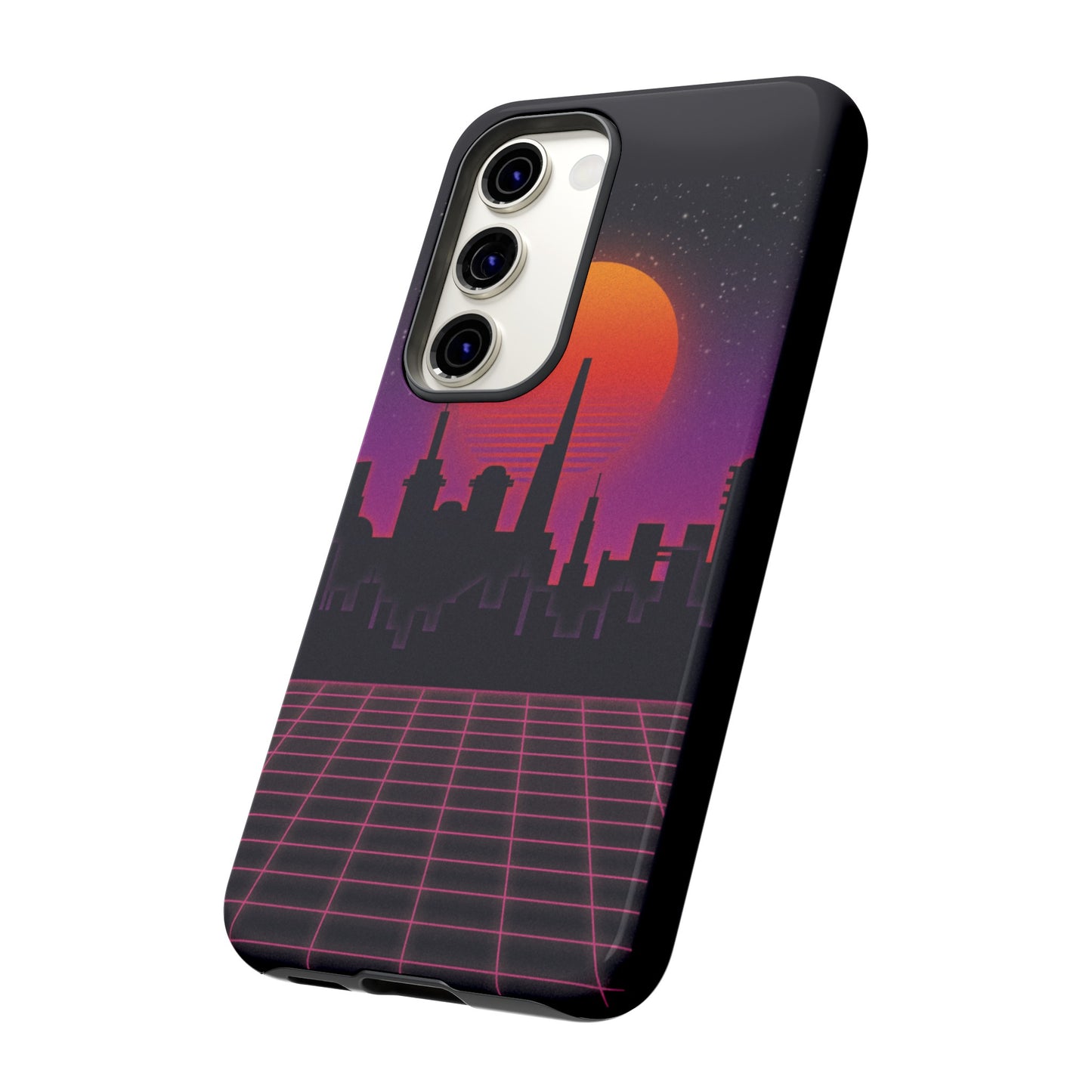 Retro City Phone Case | iPhone 15 Plus/ Pro, 14, 13, 12| Google Pixel 7, Pro, 5| Samsung Galaxy S23 All Major Phone Models