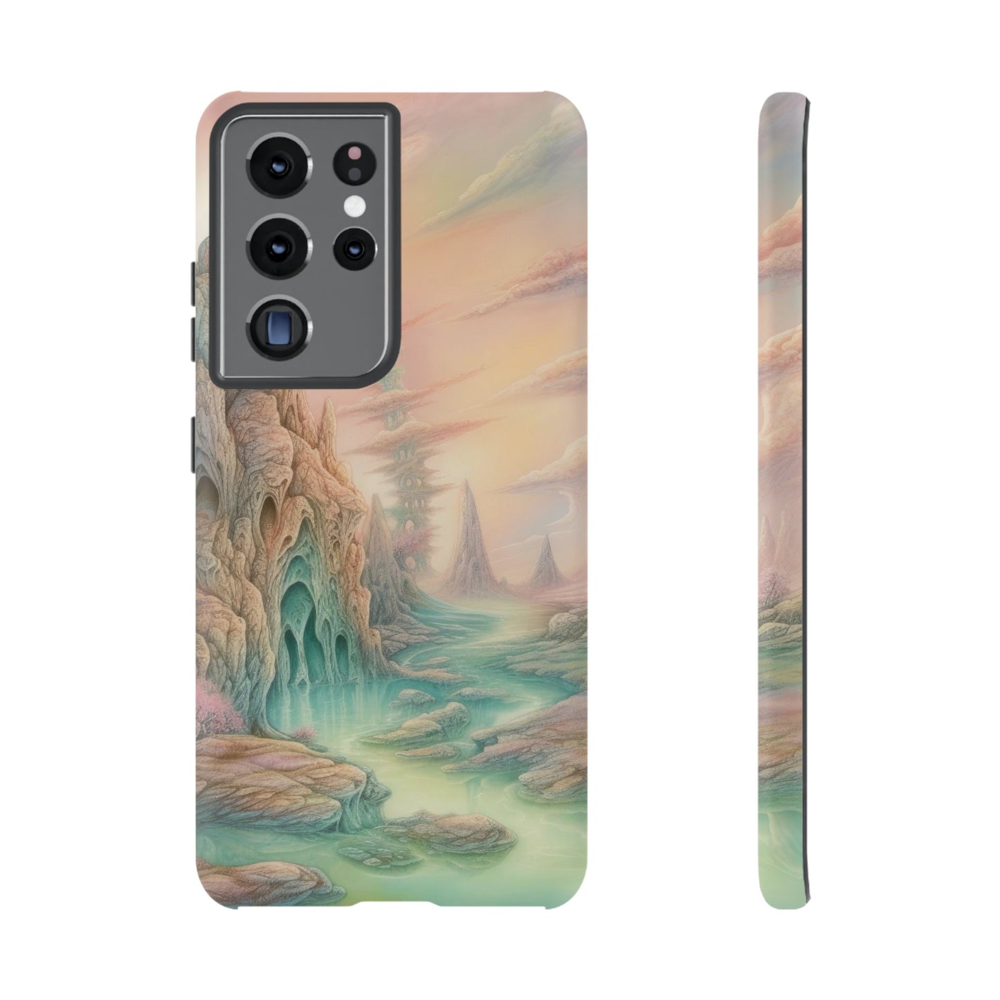 Caves Sci-Fi Wallpaper Phone Case | iPhone 15 Plus/ Pro, 14, 13, 12| Google Pixel 7, Pro, 5| Samsung Galaxy S23 All Major Phone Models