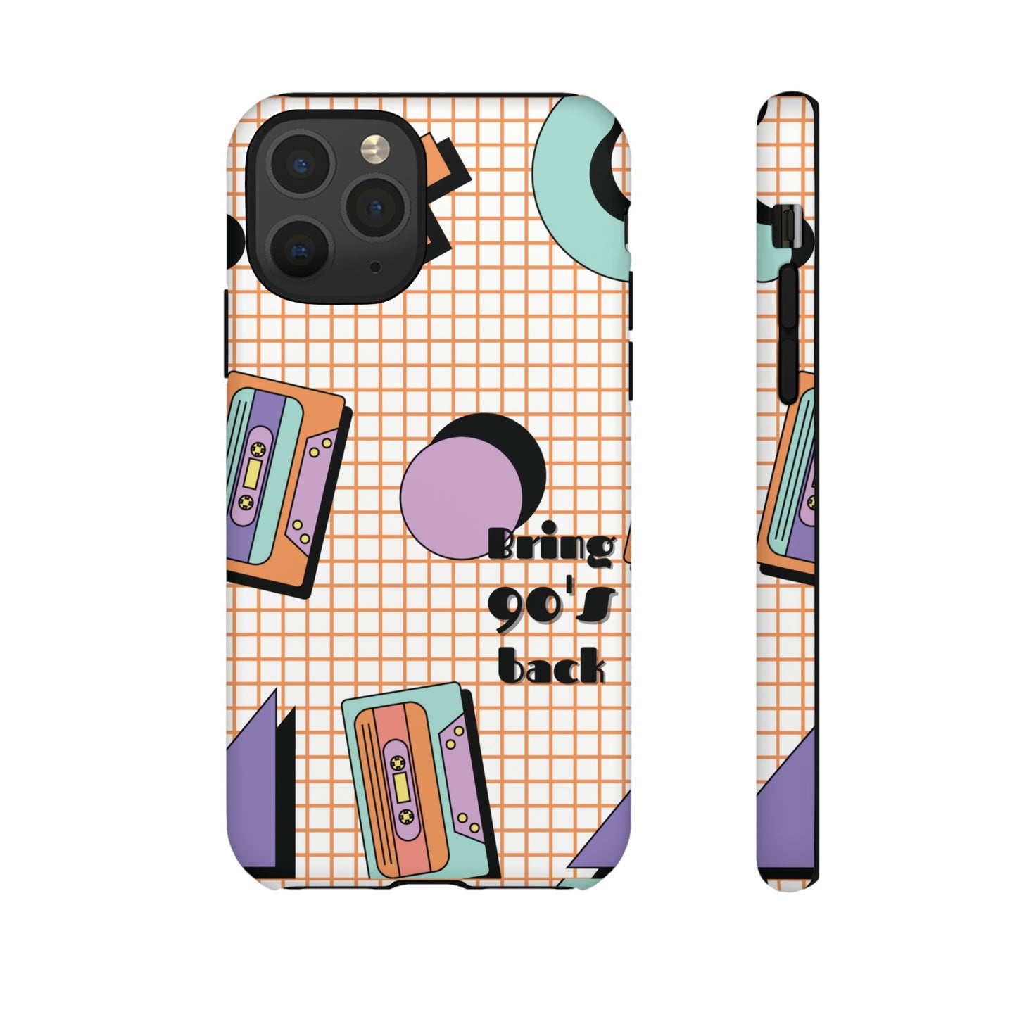 Bring 90's Back Wallpaper Phone Case | iPhone 15 Plus/ Pro, 14, 13, 12| Google Pixel 7, Pro, 5| Samsung Galaxy S23 All Major Phone Models