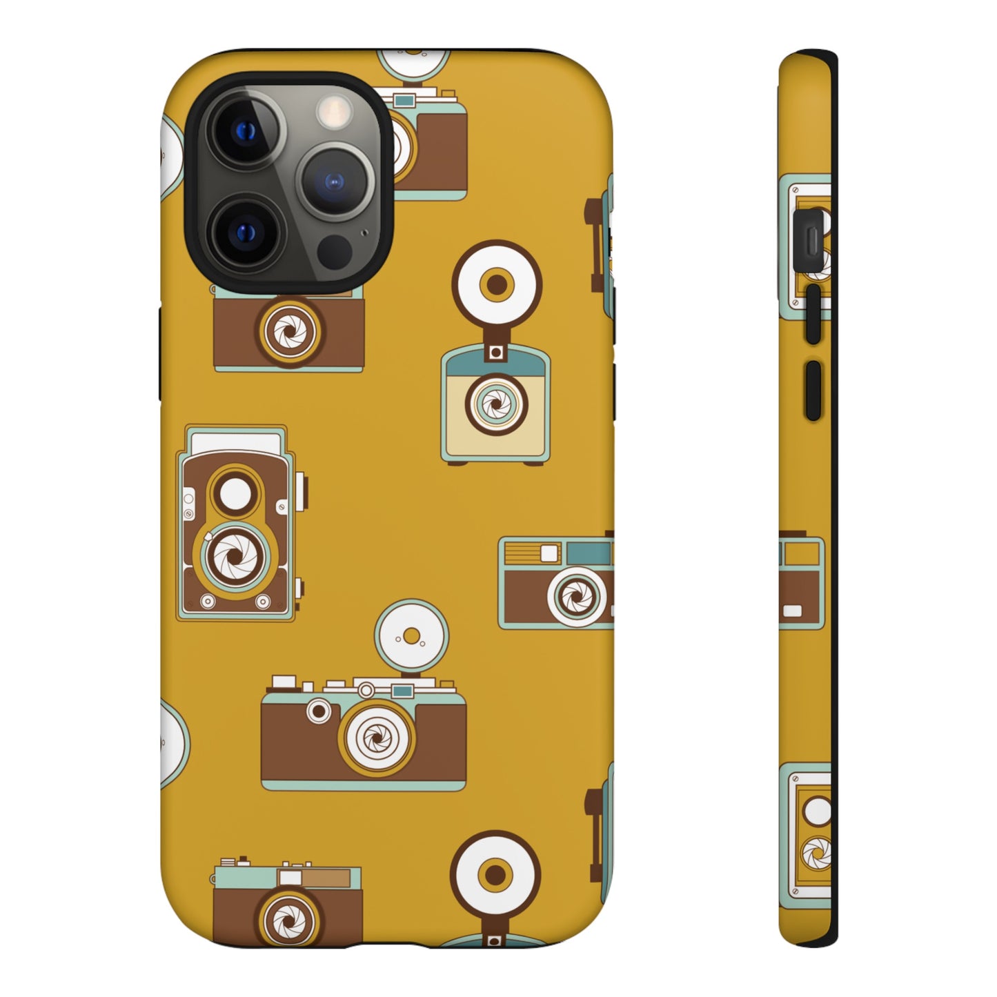 Vintage Camera Wallpaper Phone Case | iPhone 15 Plus/ Pro, 14, 13, 12| Google Pixel 7, Pro, 5| Samsung Galaxy S23 All Major Phone Models