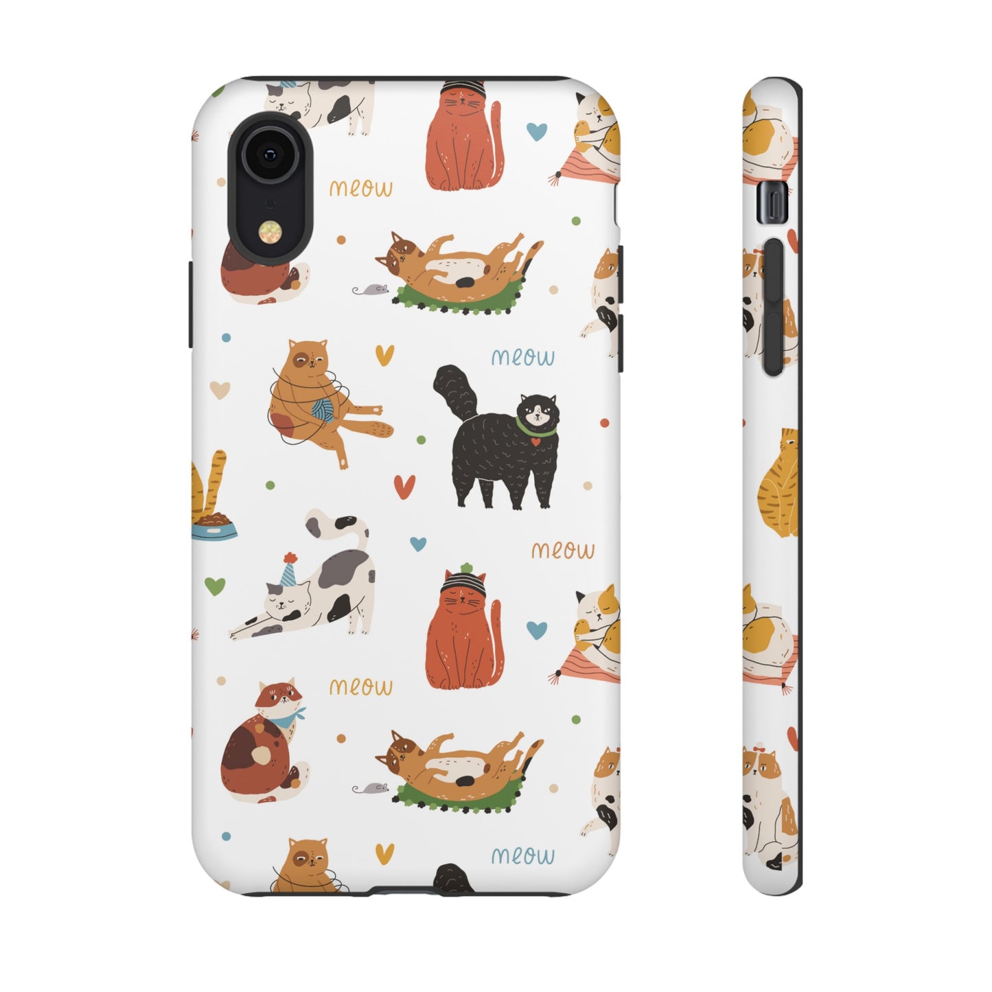 Collage of Cats Wallpaper Phone Case | iPhone 15 Plus/ Pro, 14, 13, 12| Google Pixel 7, Pro, 5| Samsung Galaxy S23 All Major Phone Models