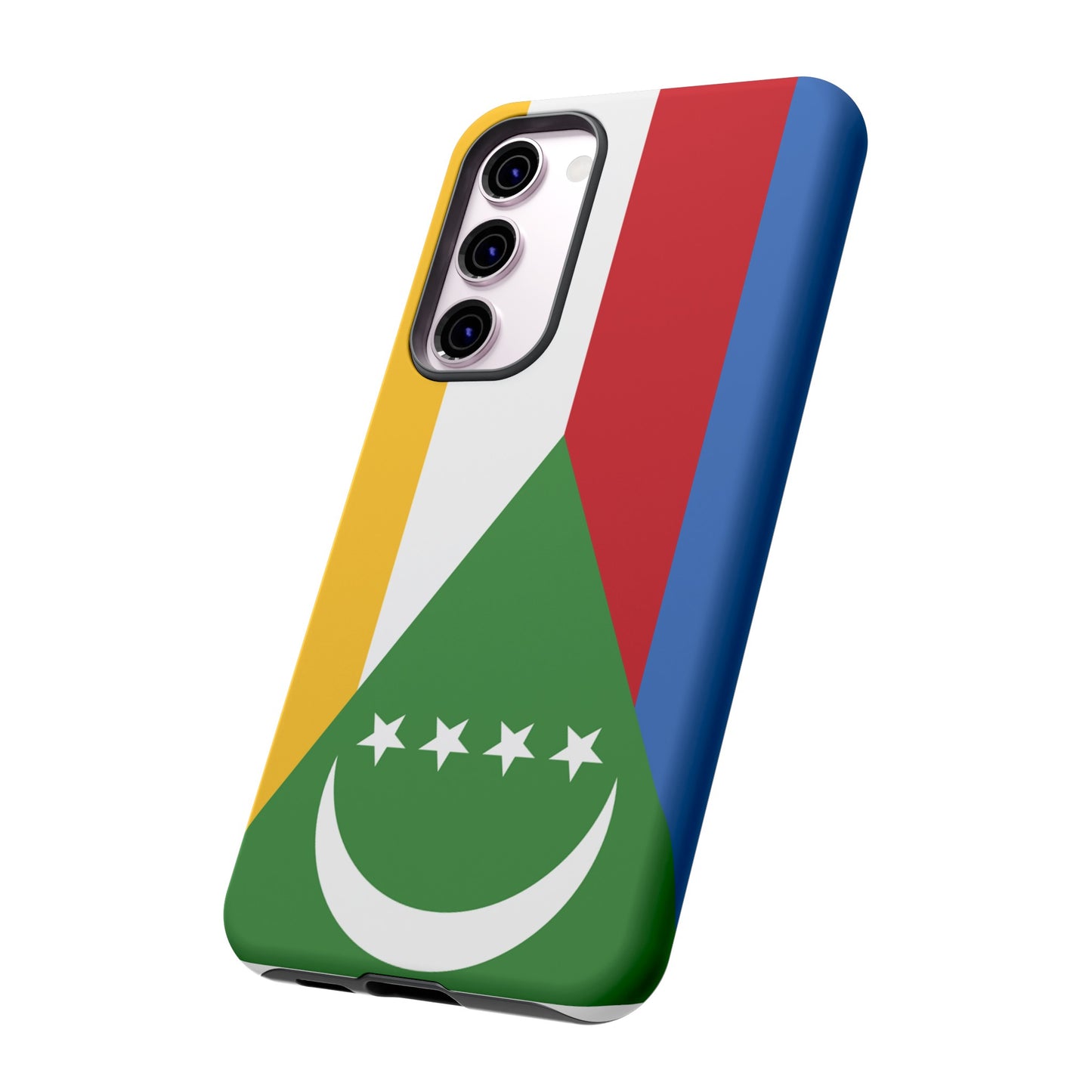 Comoros Flag Phone Case | iPhone 15 Plus/ Pro, 14, 13, 12| Google Pixel 7, Pro, 5| Samsung Galaxy S23 All Major Phone Models