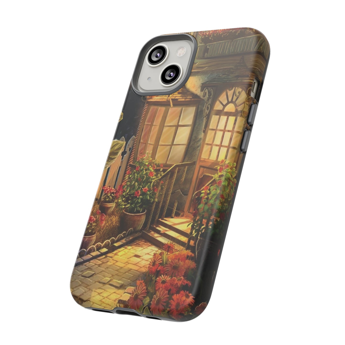 Cottage Garden Wallpaper Phone Case | iPhone 15 Plus/ Pro, 14, 13, 12| Google Pixel 7, Pro, 5| Samsung Galaxy S23 All Major Phone Models