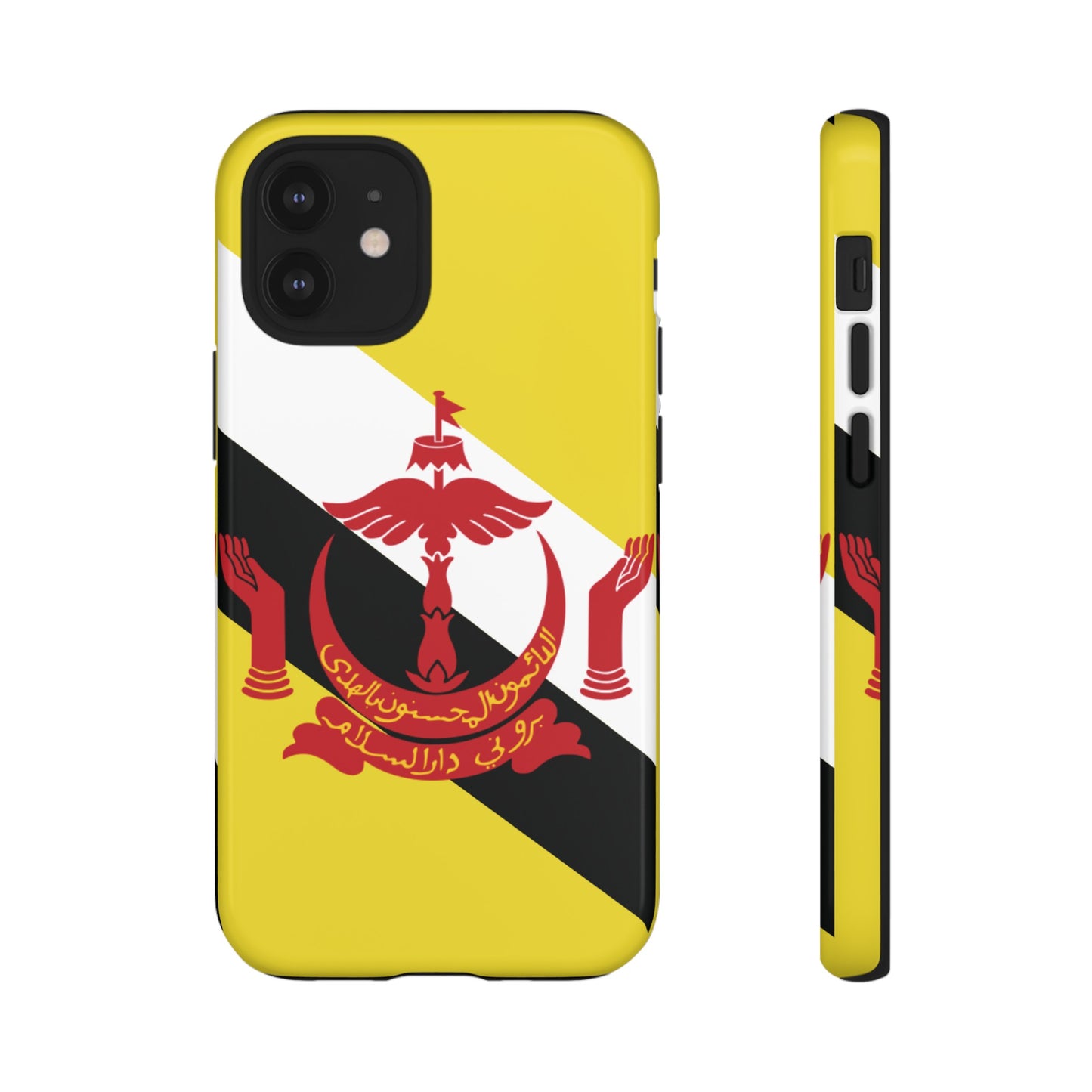 Brunei Flag Phone Case | iPhone 15 Plus/ Pro, 14, 13, 12| Google Pixel 7, Pro, 5| Samsung Galaxy S23 All Major Phone Models